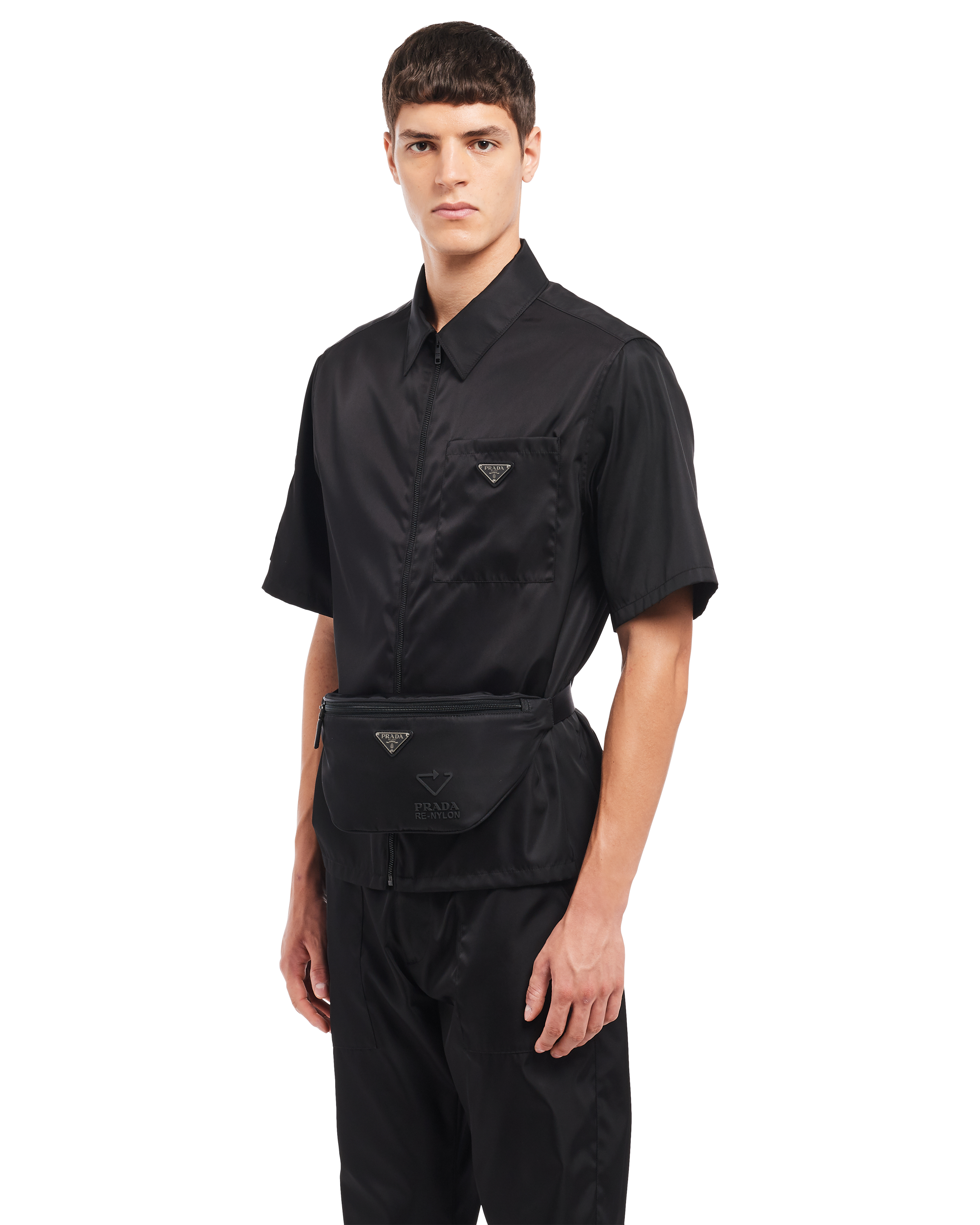 prada saffiano leather belt bag