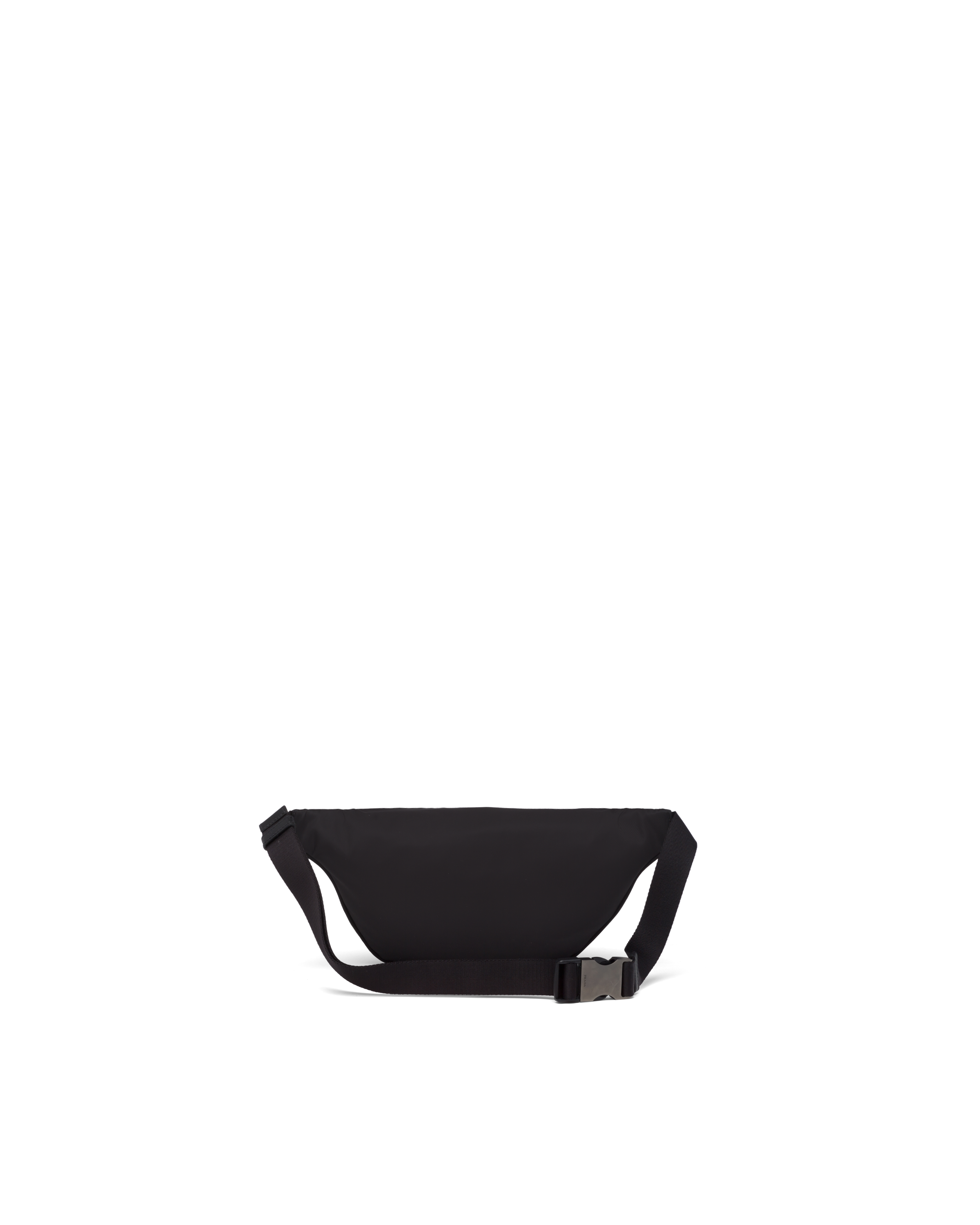 Black ReNylon and Saffiano leather belt bag Prada
