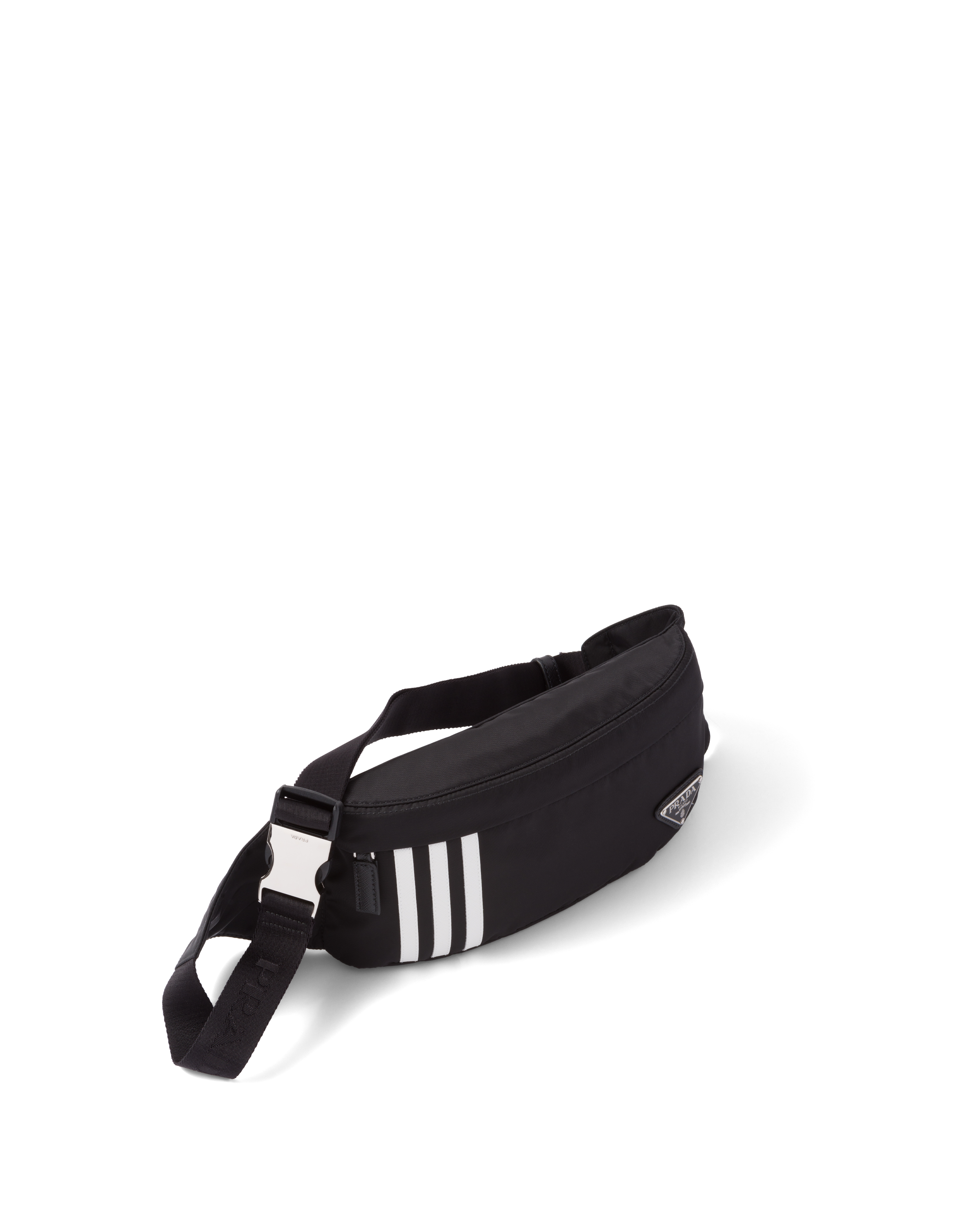 Black adidas for Prada Re-Nylon belt bag | Prada