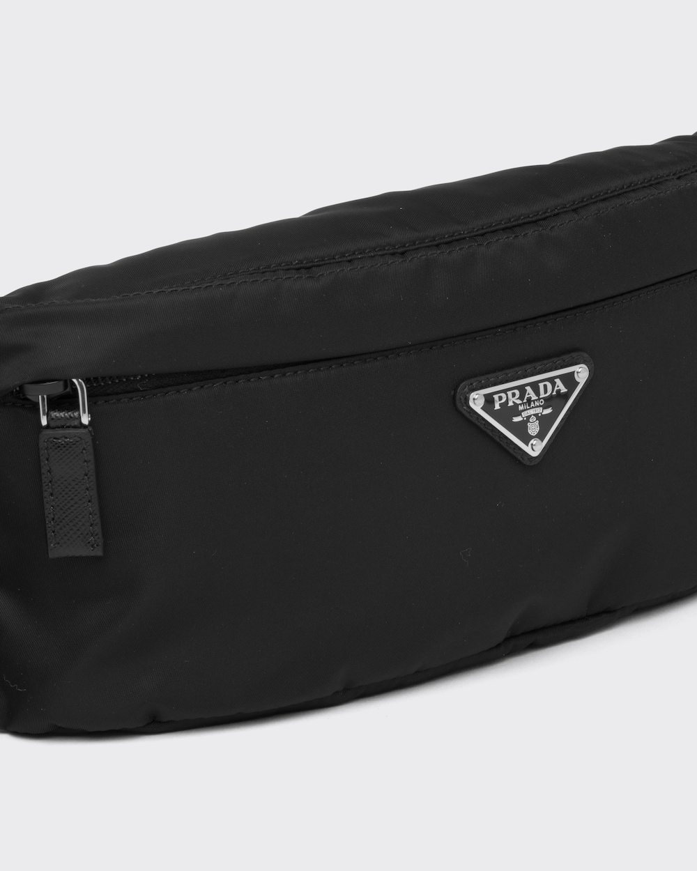 ブラック Re Nylon xサフィアーノレザー ベルトバッグ | Prada ブラック Re Nylon xサフィアーノレザー ベルトバッグ | Prada