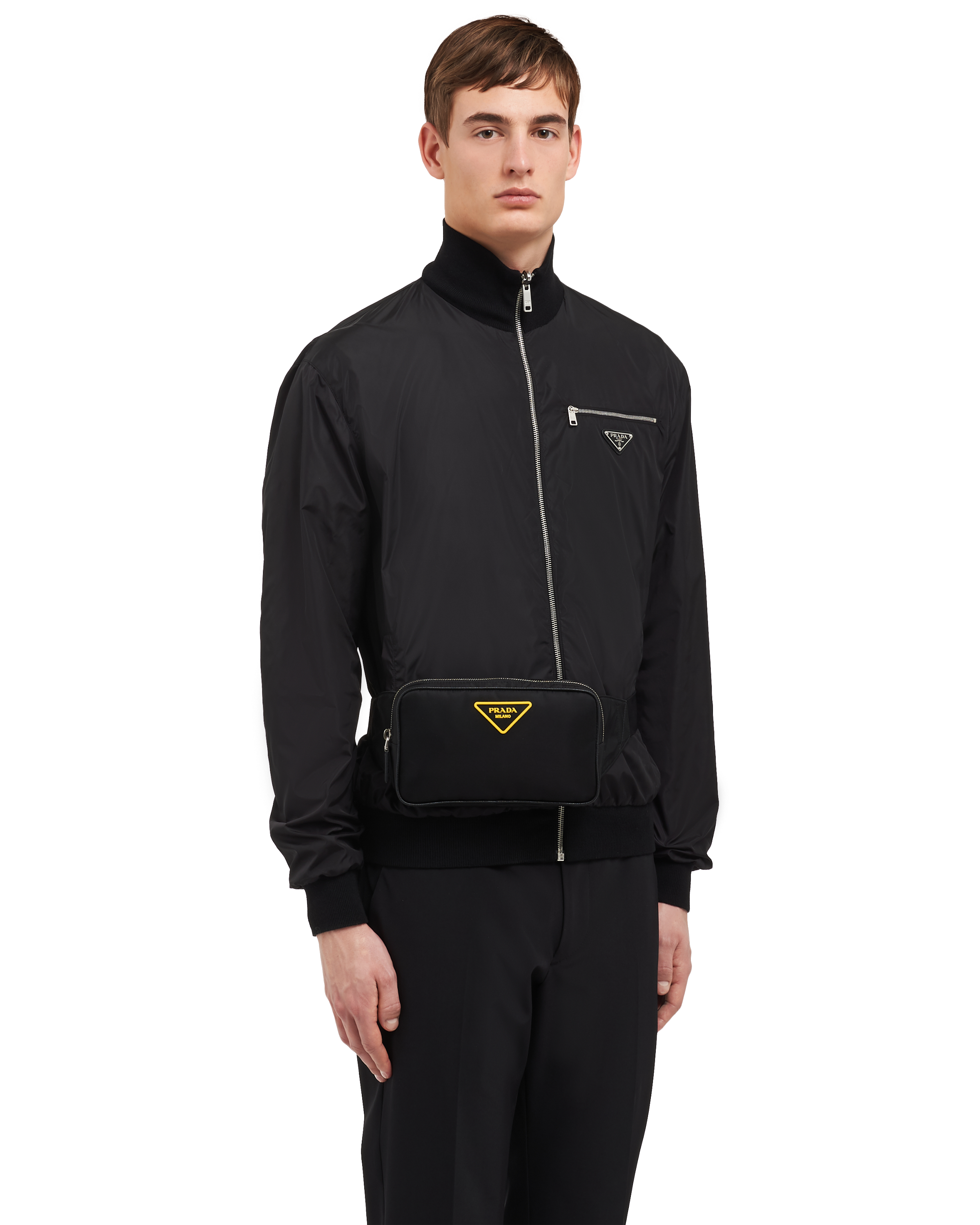 prada nylon belt bag mens