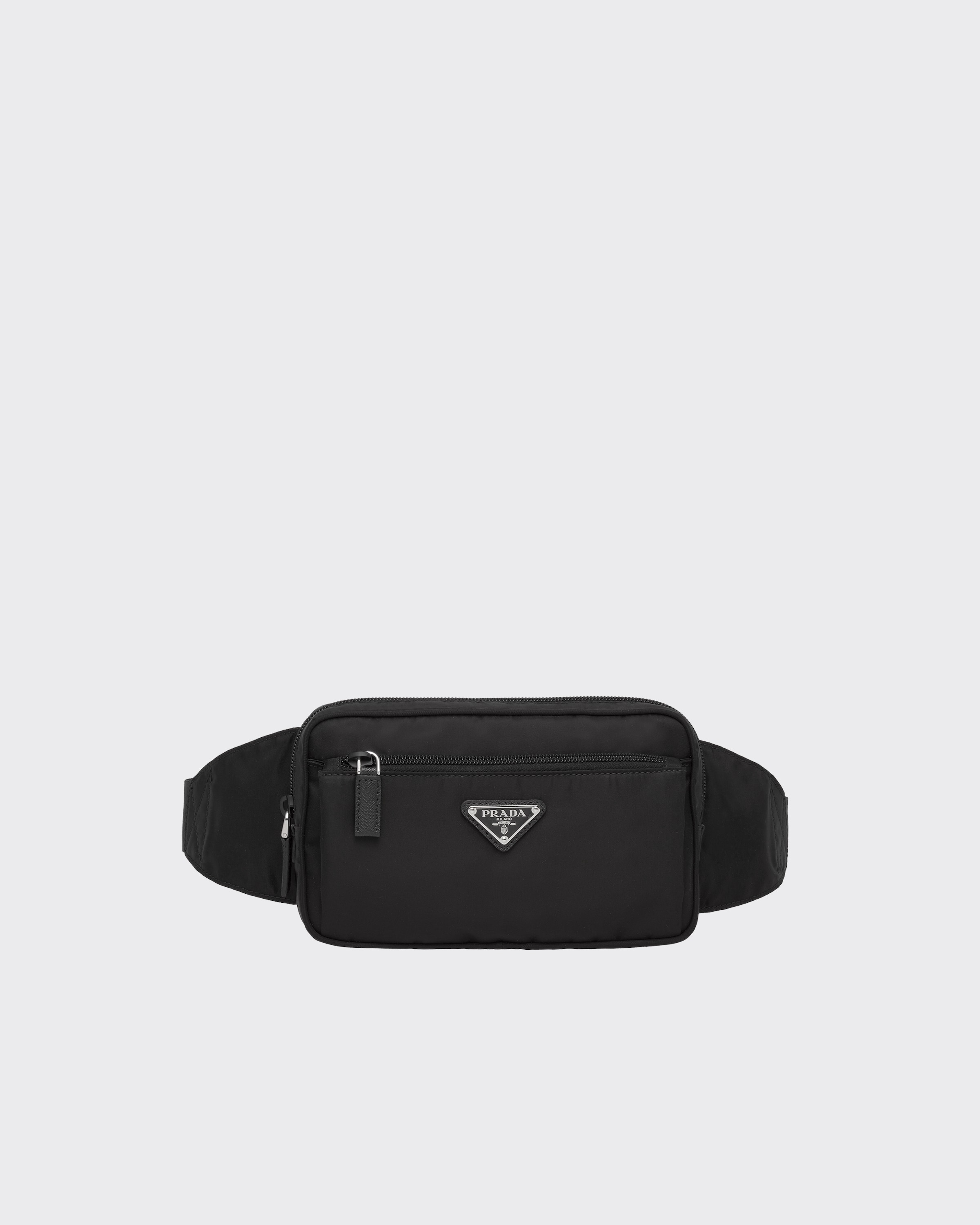 Prada — Re-Nylon and Saffiano Leather Belt Bag