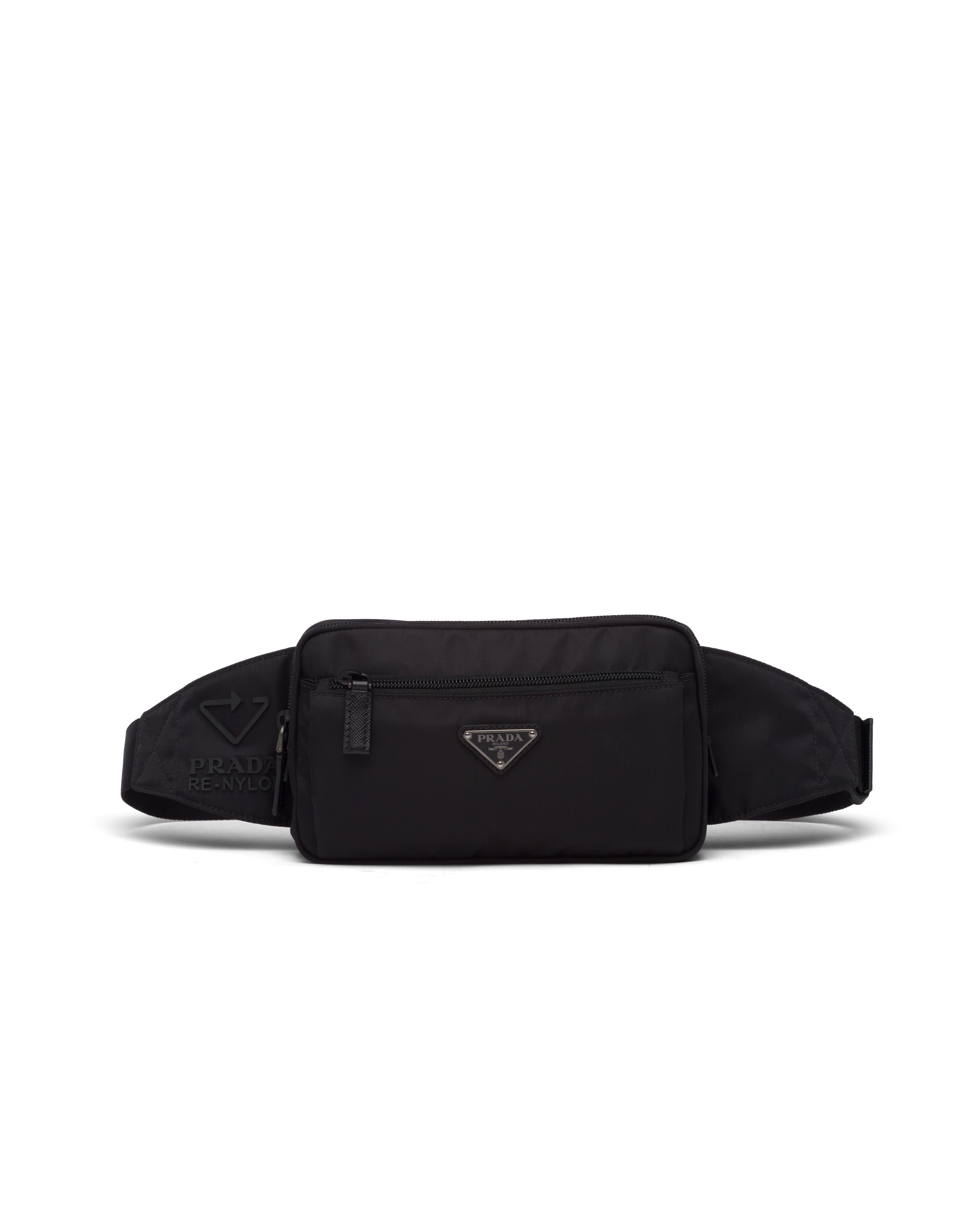 prada fanny pack leather