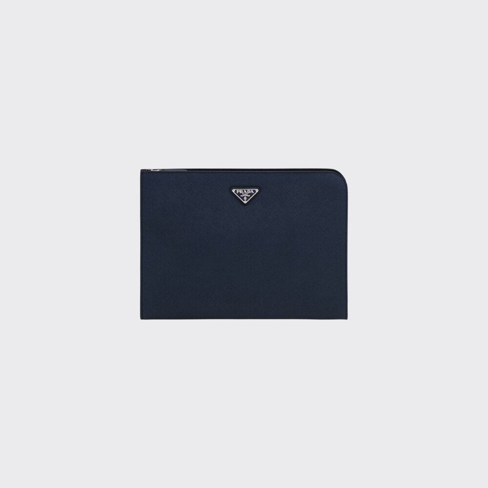 Prada Saffiano Leather Briefcase 1