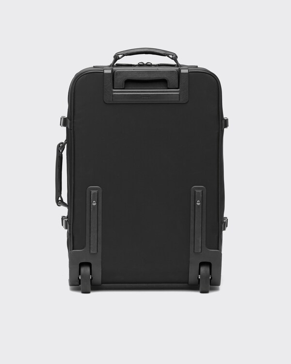 尼龙和Saffiano 皮革拉杆行李箱 尼龙和Saffiano 皮革拉杆行李箱