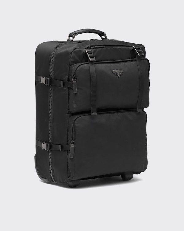 尼龙和Saffiano 皮革拉杆行李箱 尼龙和Saffiano 皮革拉杆行李箱