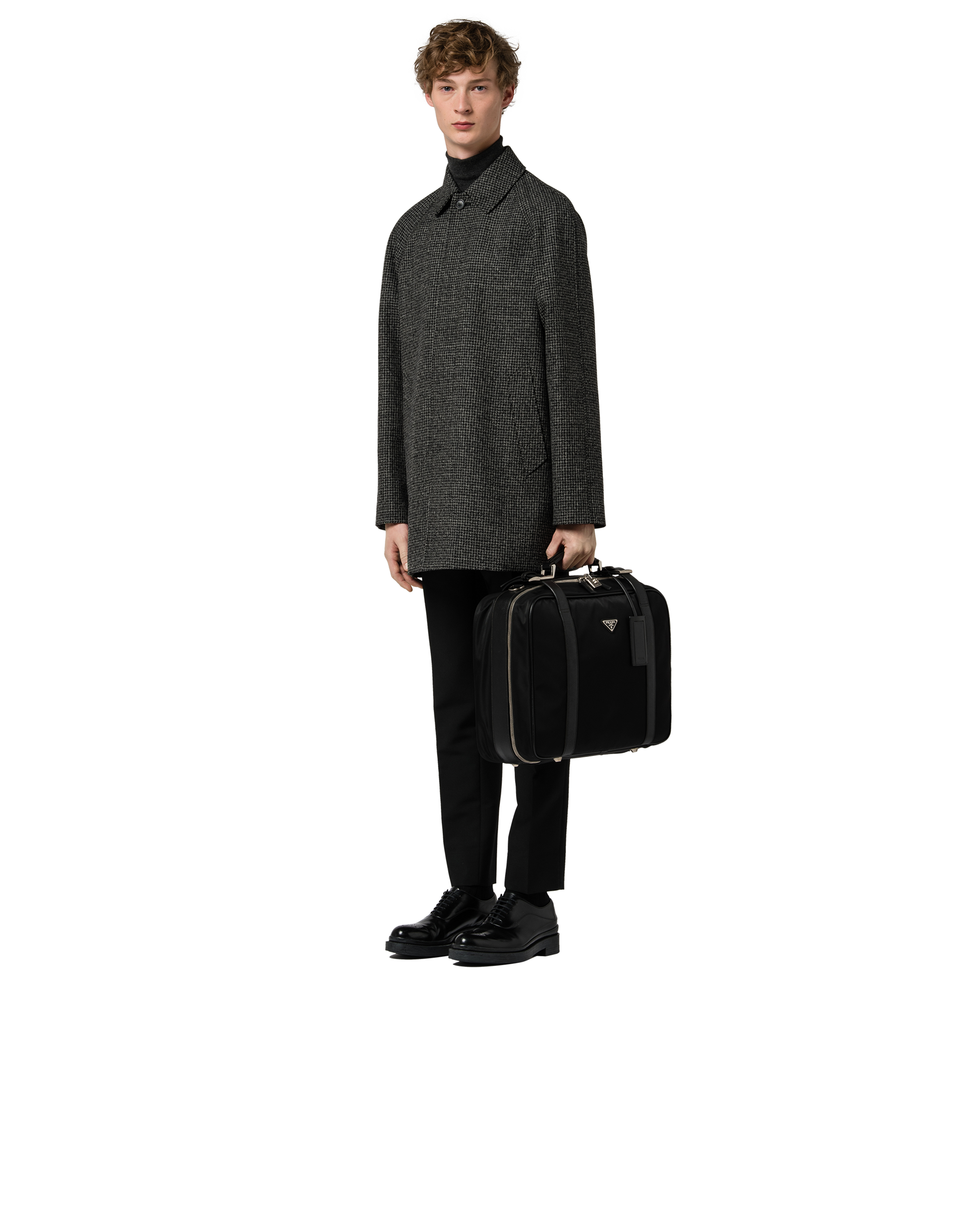 ブラック スーツケース | Prada