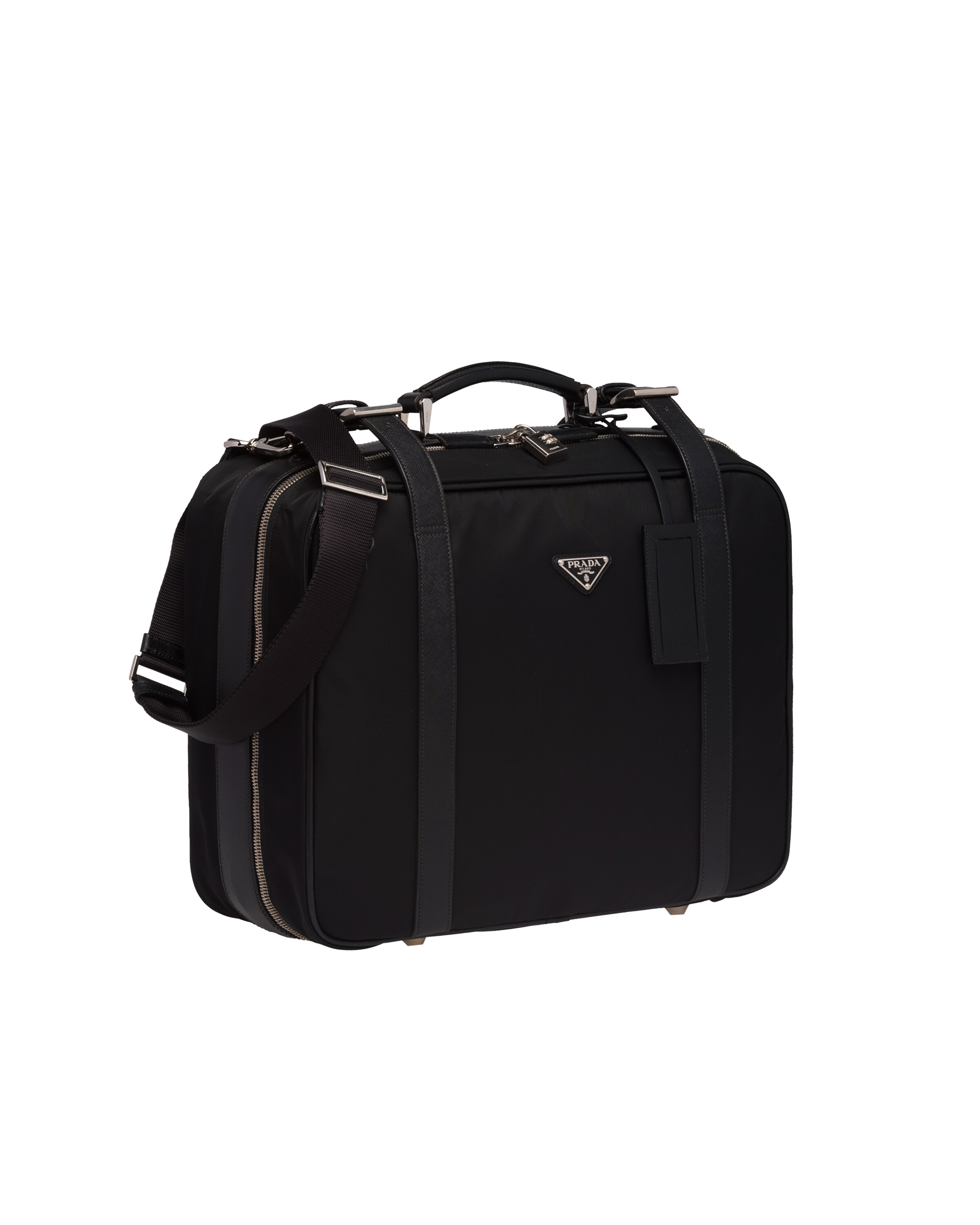 Black Fabric Suitcase Prada