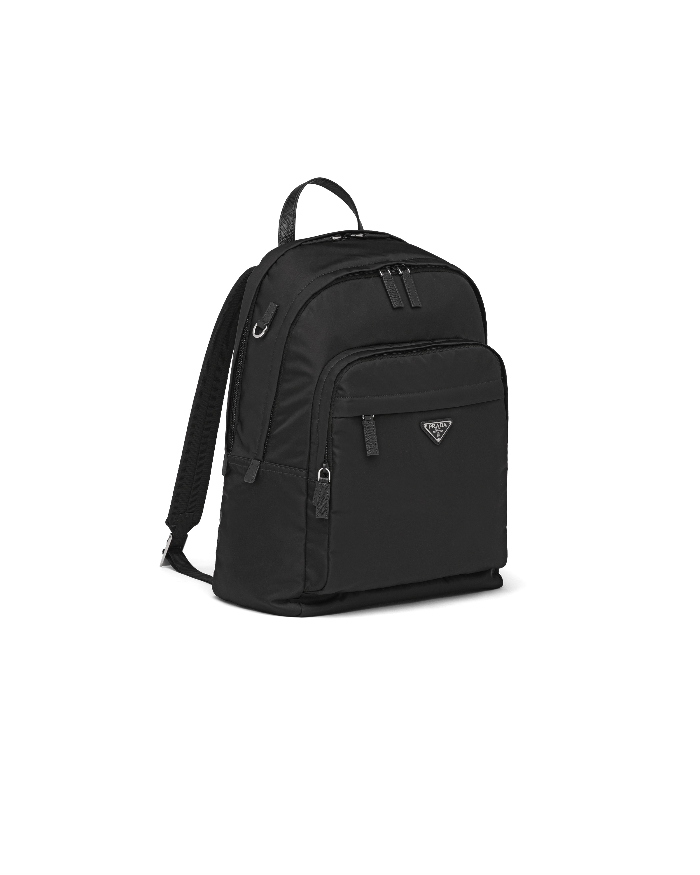 prada nylon backpack men