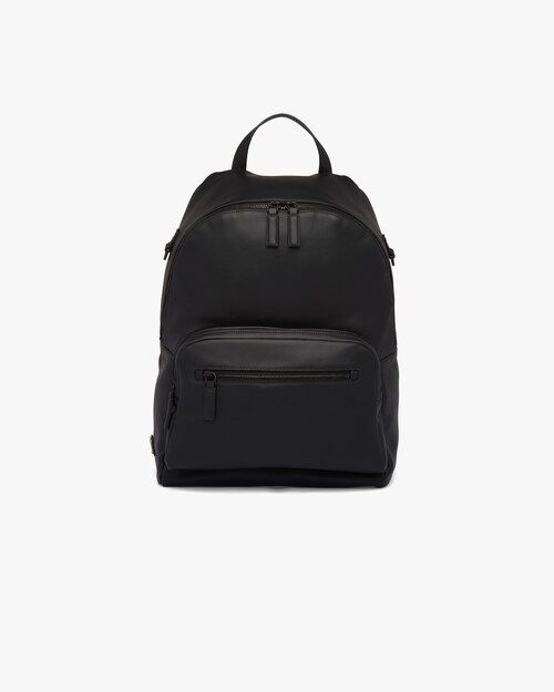 prada leather backpacks