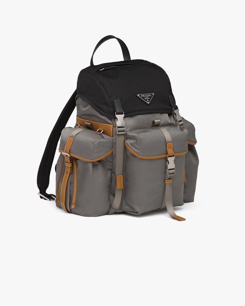 prada men's nylon backpack