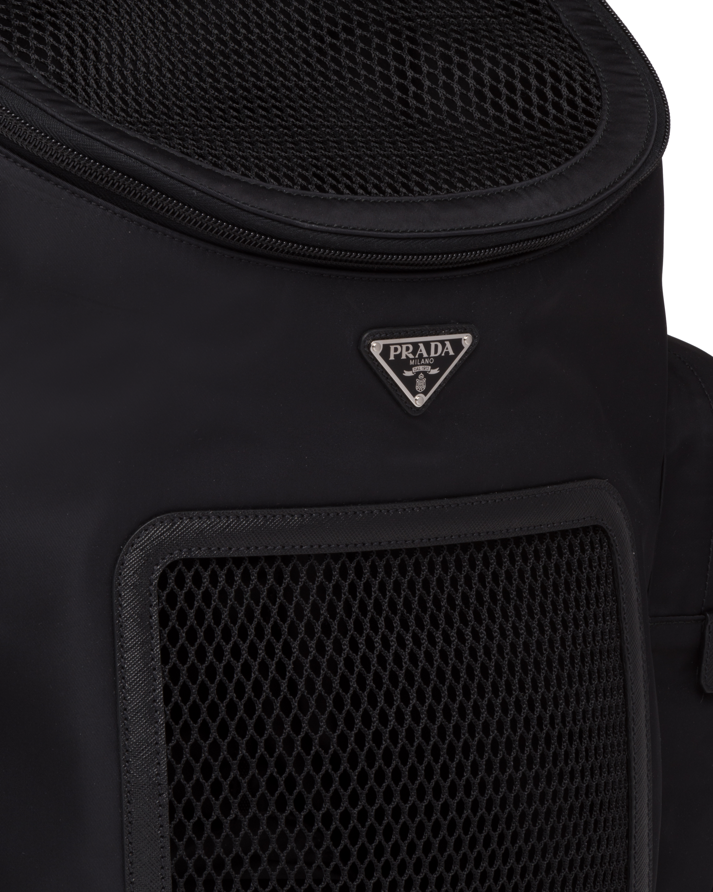 Prada Re\u002DNylon and Saffiano leather pet bag 5