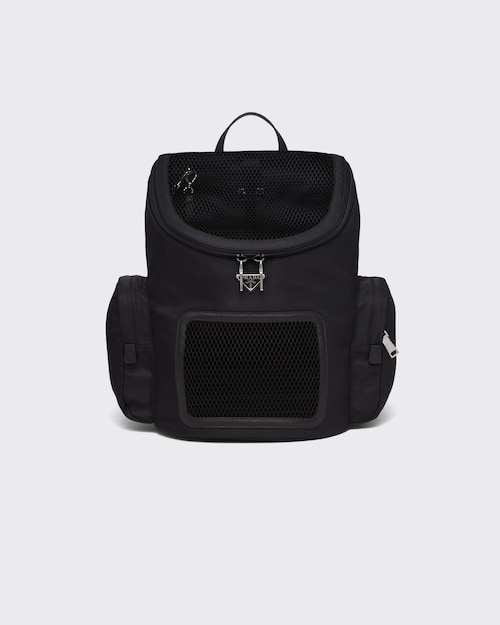 Prada Re-Nylon and Saffiano leather pet bag 1