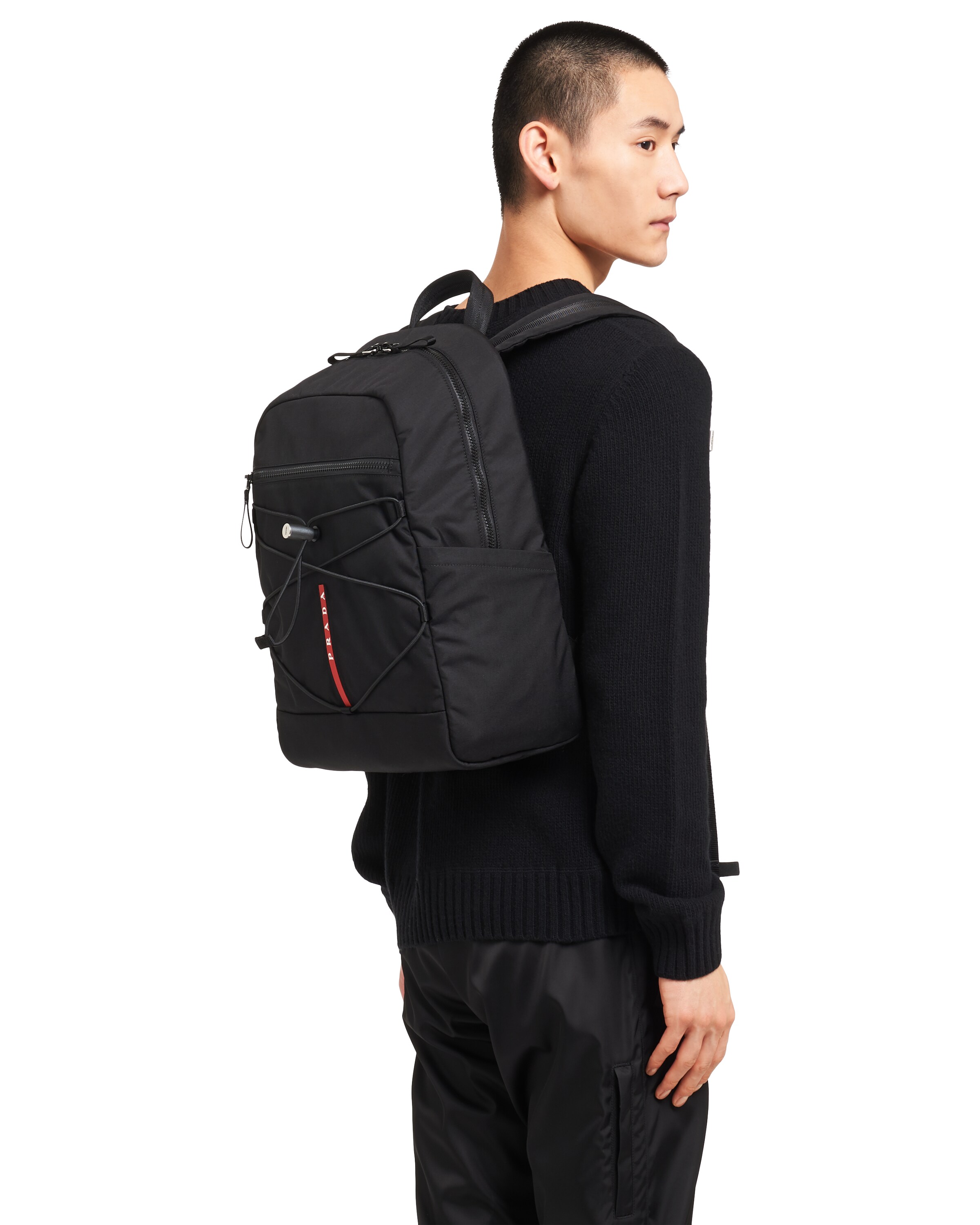 Technical fabric backpack Prada