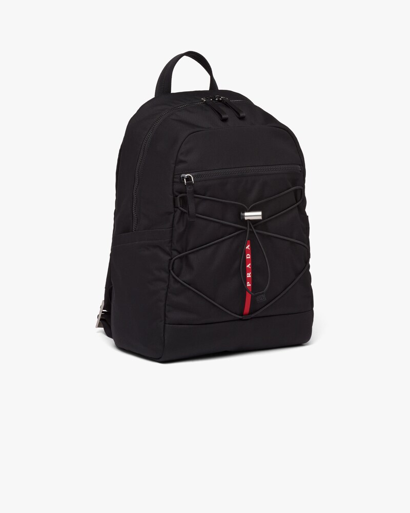 prada technical backpack
