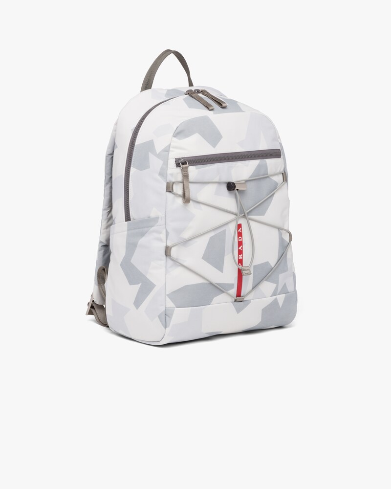 prada technical fabric backpack