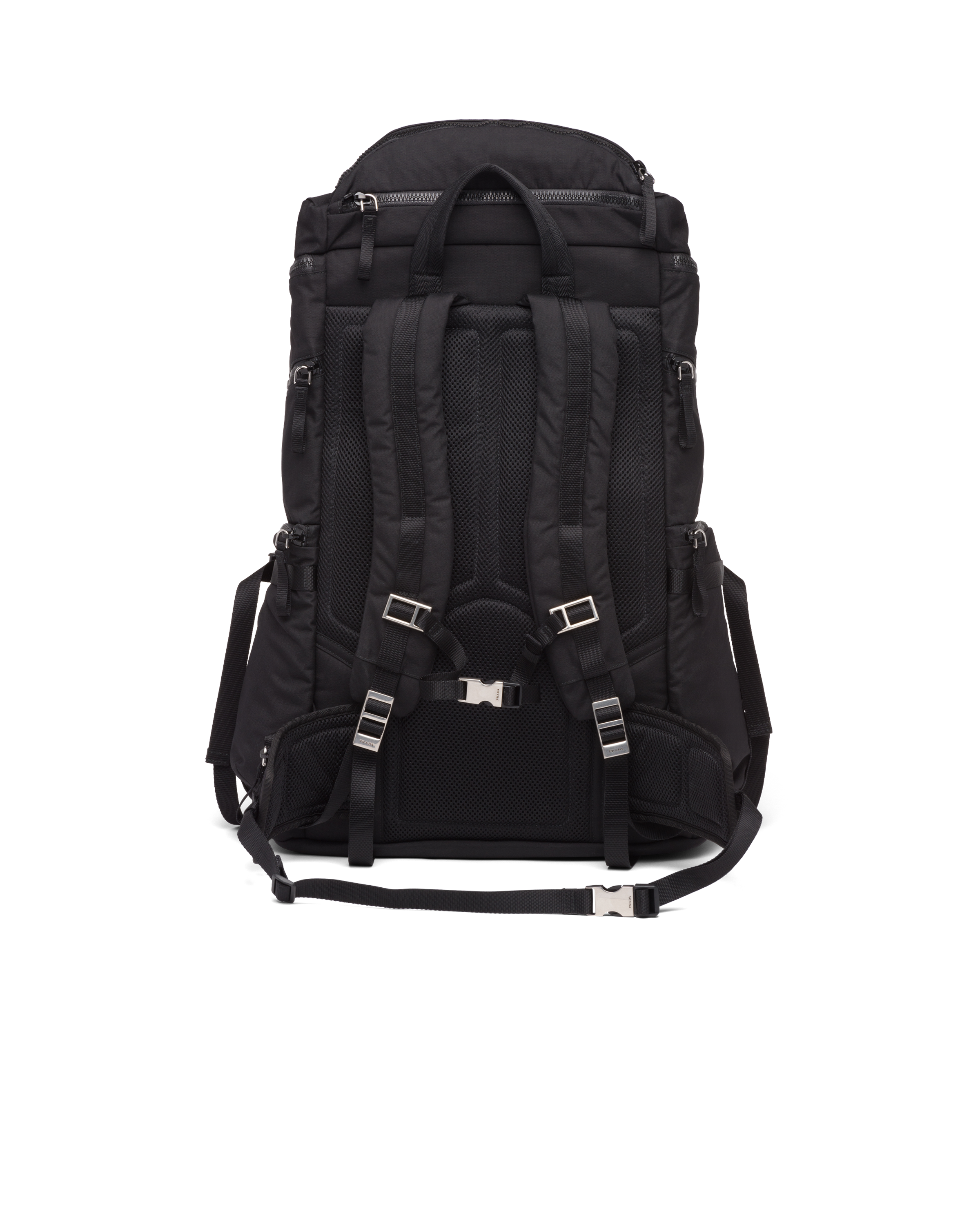 Black Technical Fabric Ski Boot Backpack | PRADA