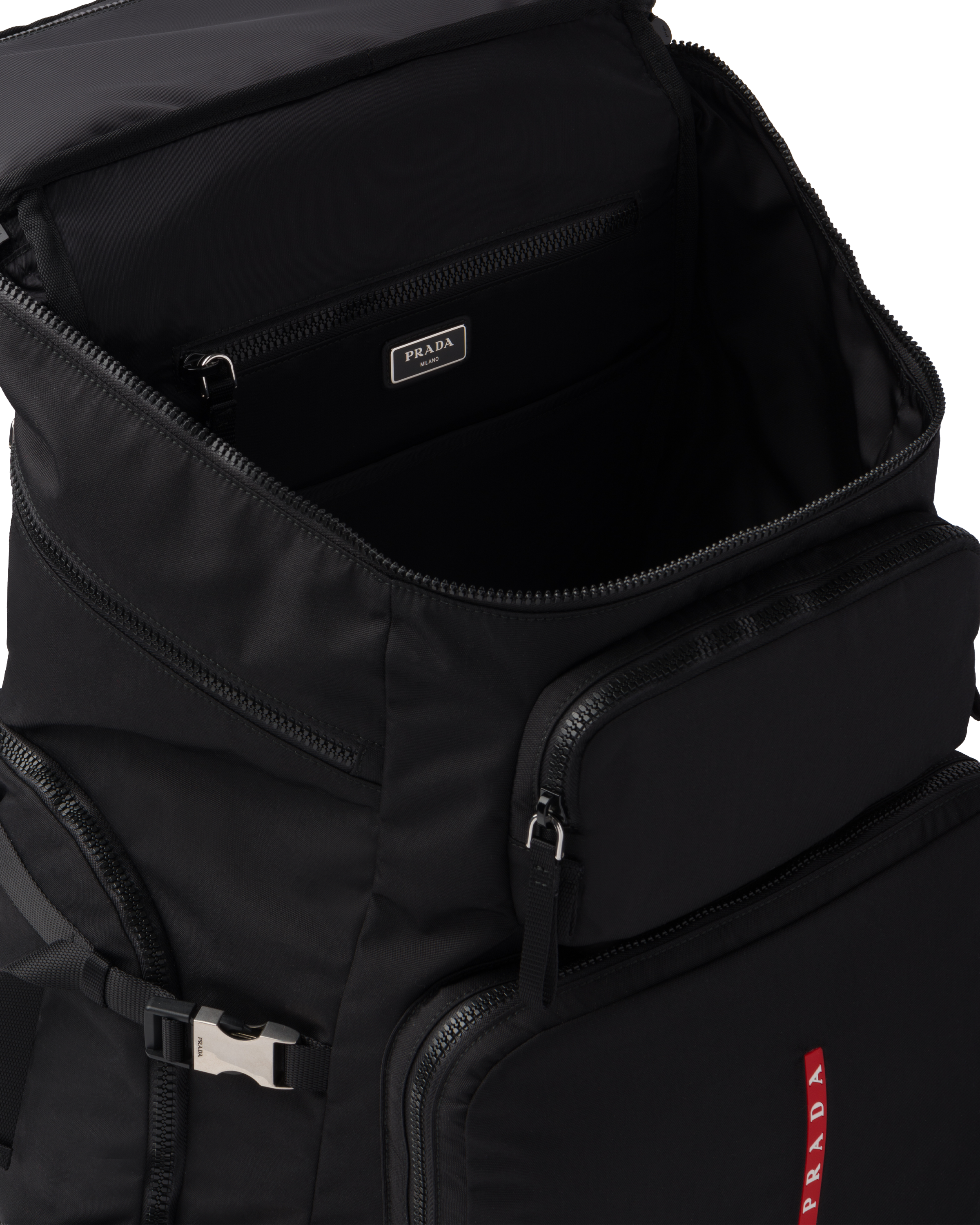 Prada technical fabric backpack outlet