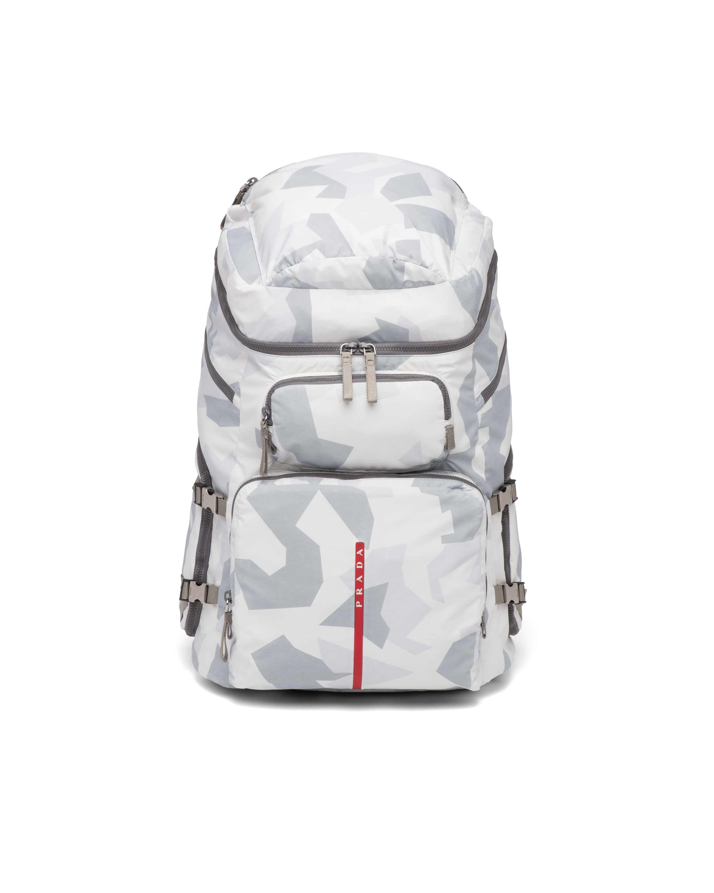 prada camo backpack