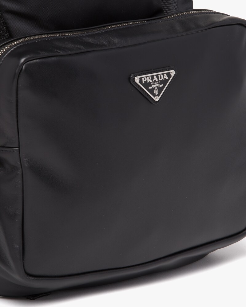 prada black leather