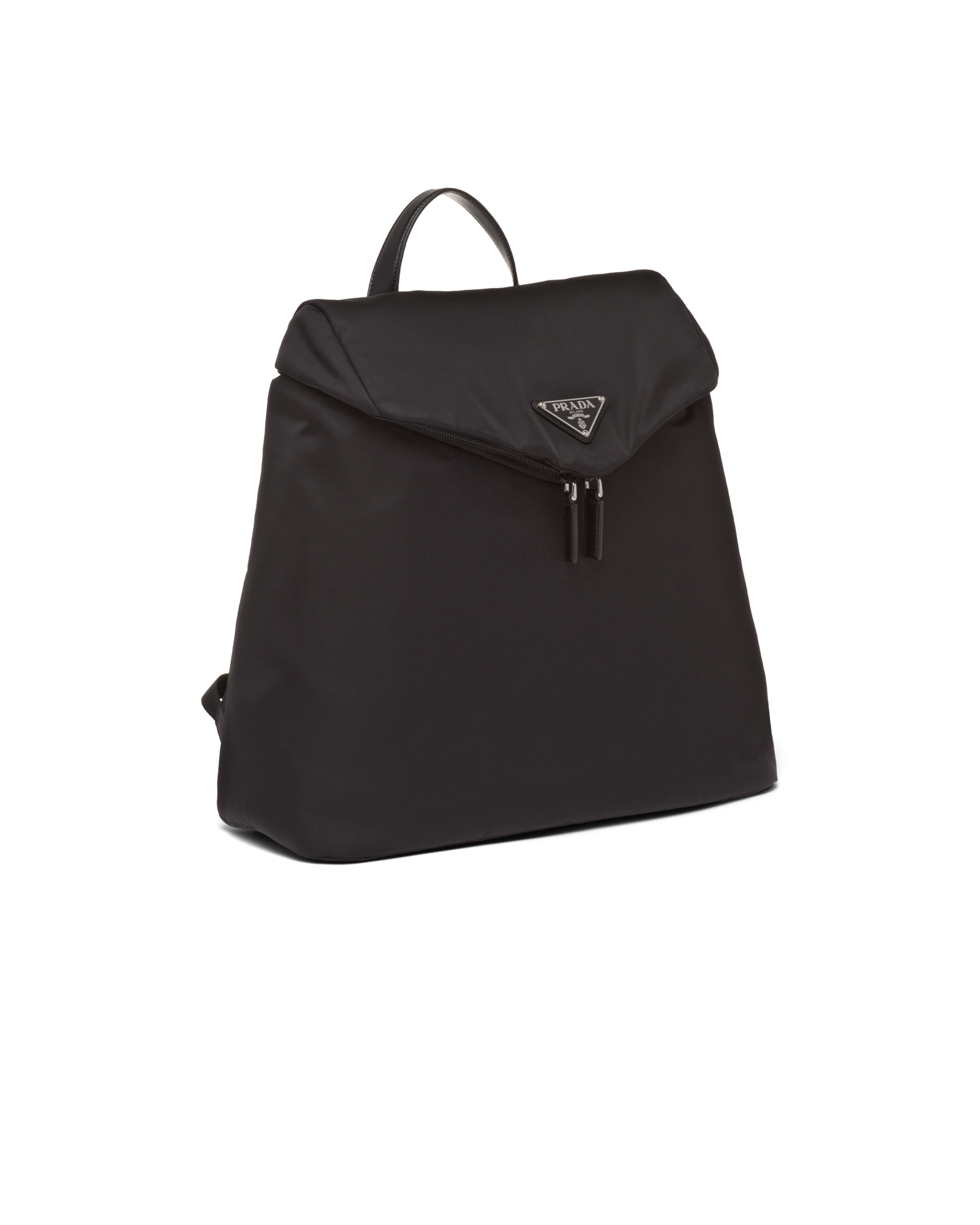 prada black backpack nylon