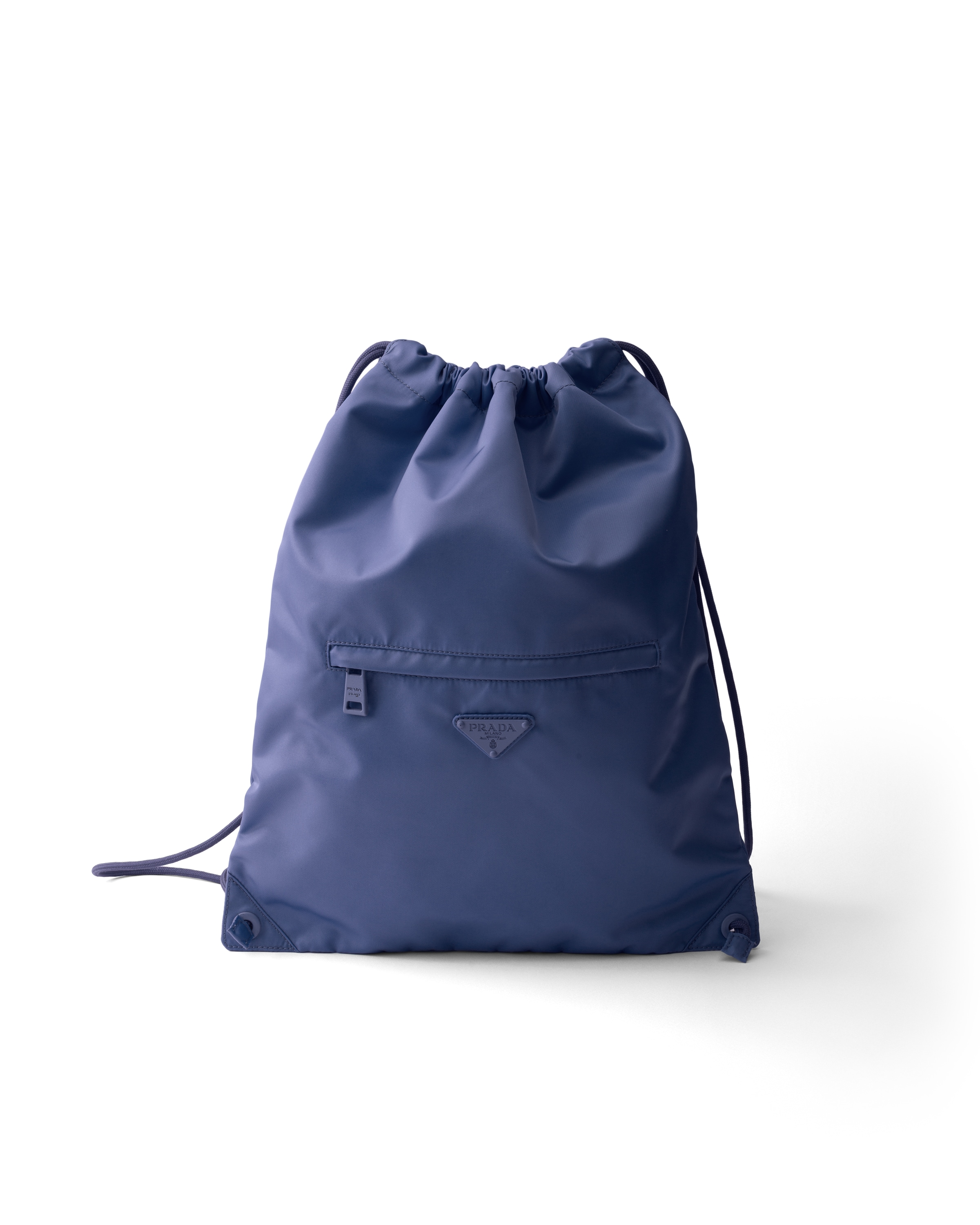 Prada Re-nylon Drawstring Backpack, , Baltic Blue