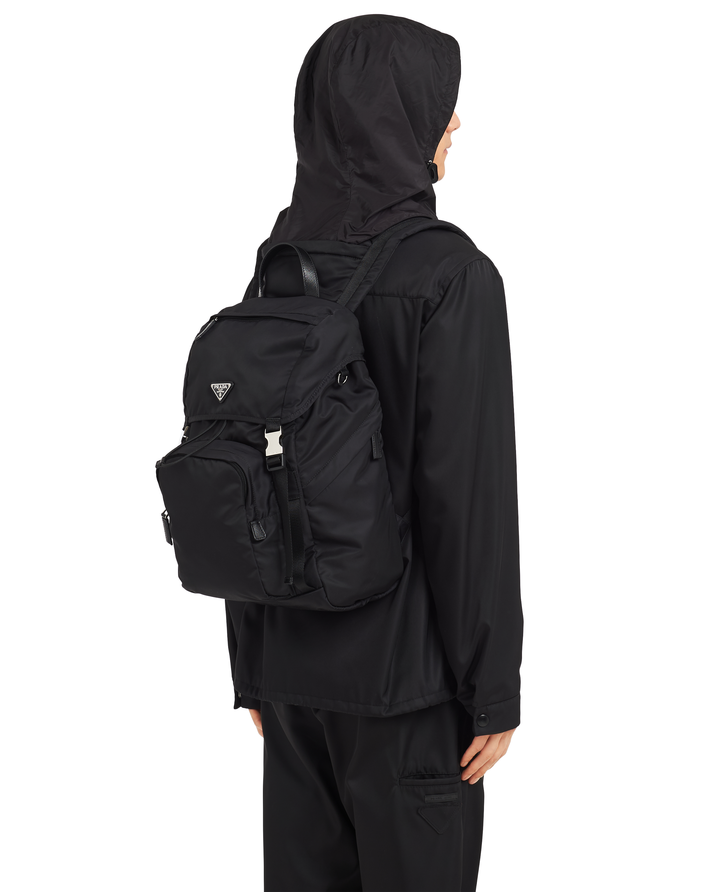 Prada discount backpack sale