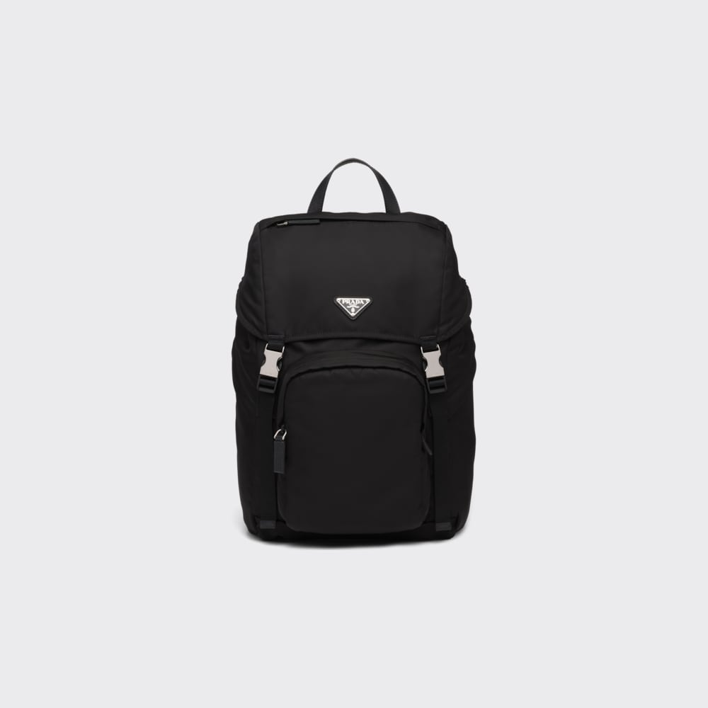 Prada Re-Nylon 再生尼龙和Saffiano 皮革背包 1