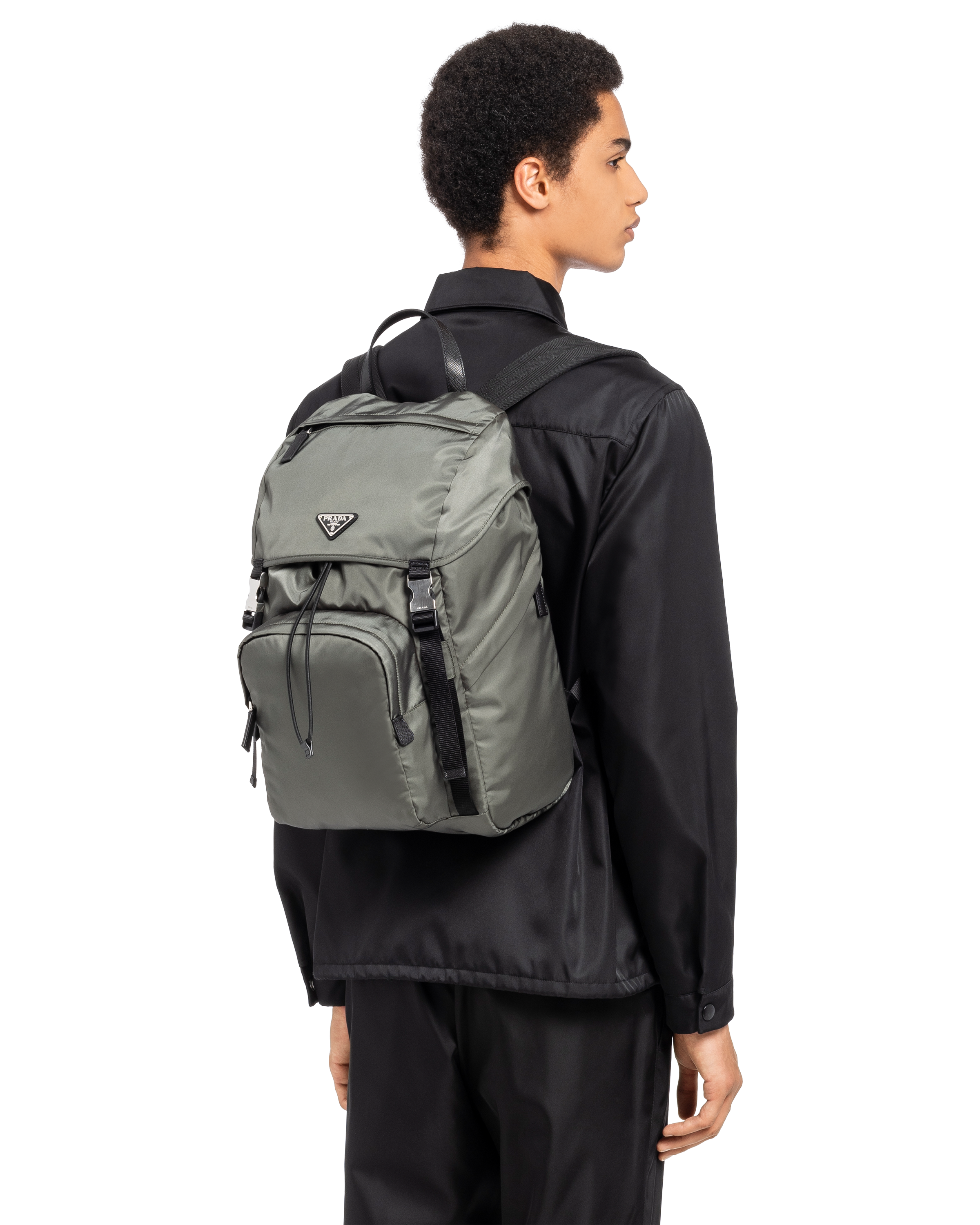 Prada travel backpack store