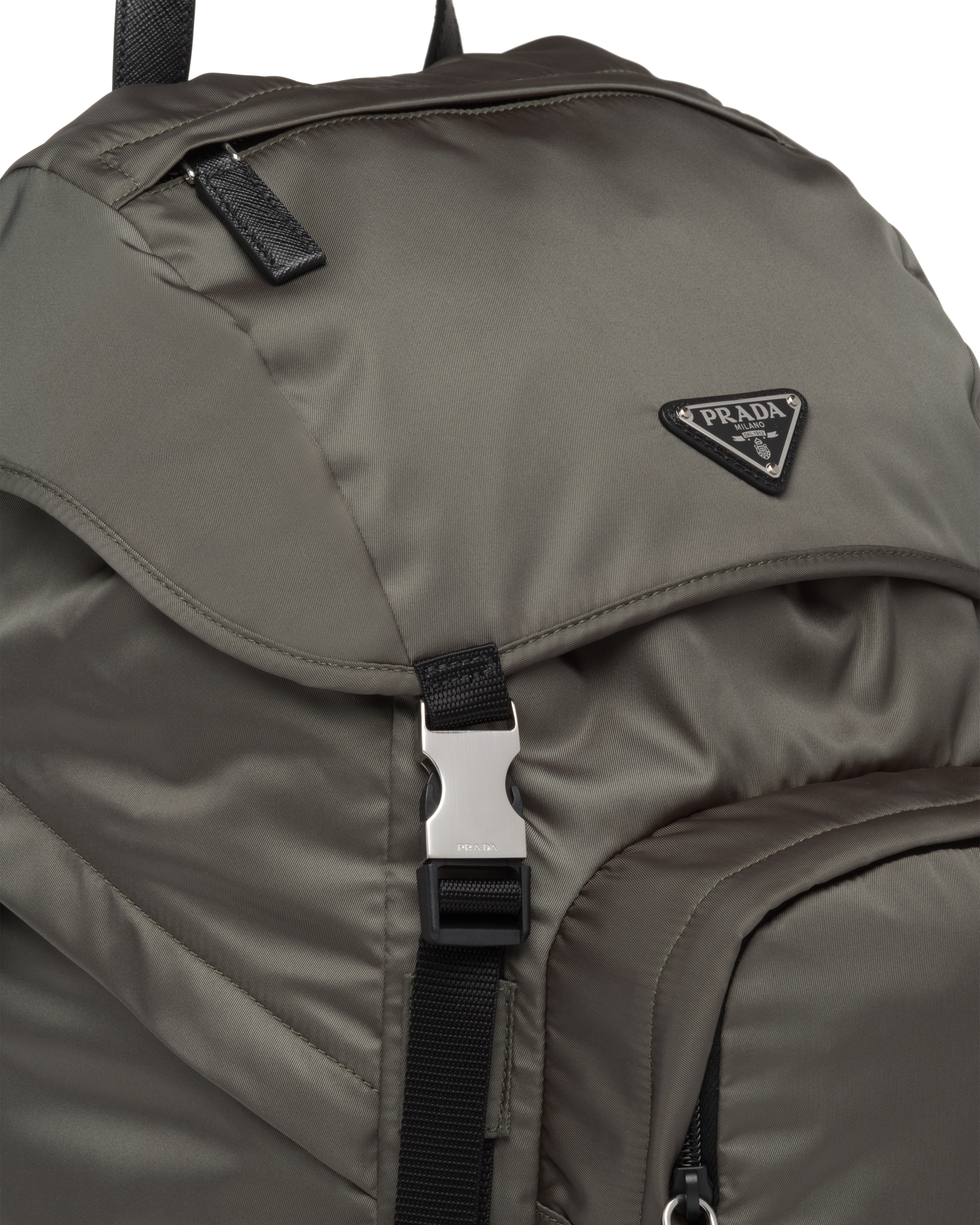 Green hotsell prada backpack