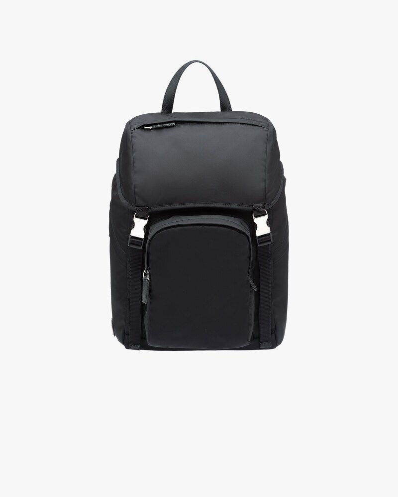 prada technical fabric backpack