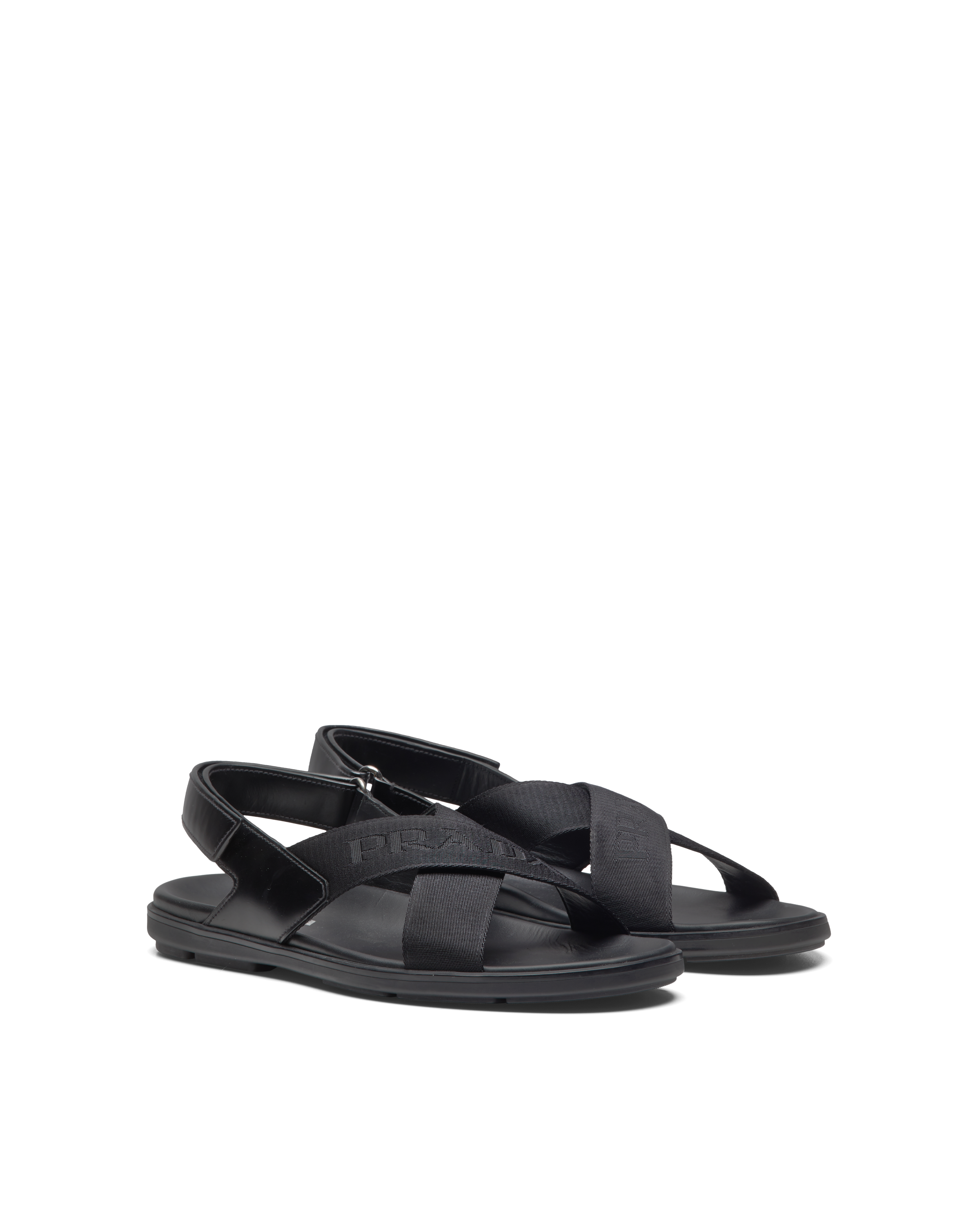 prada crisscross sandals