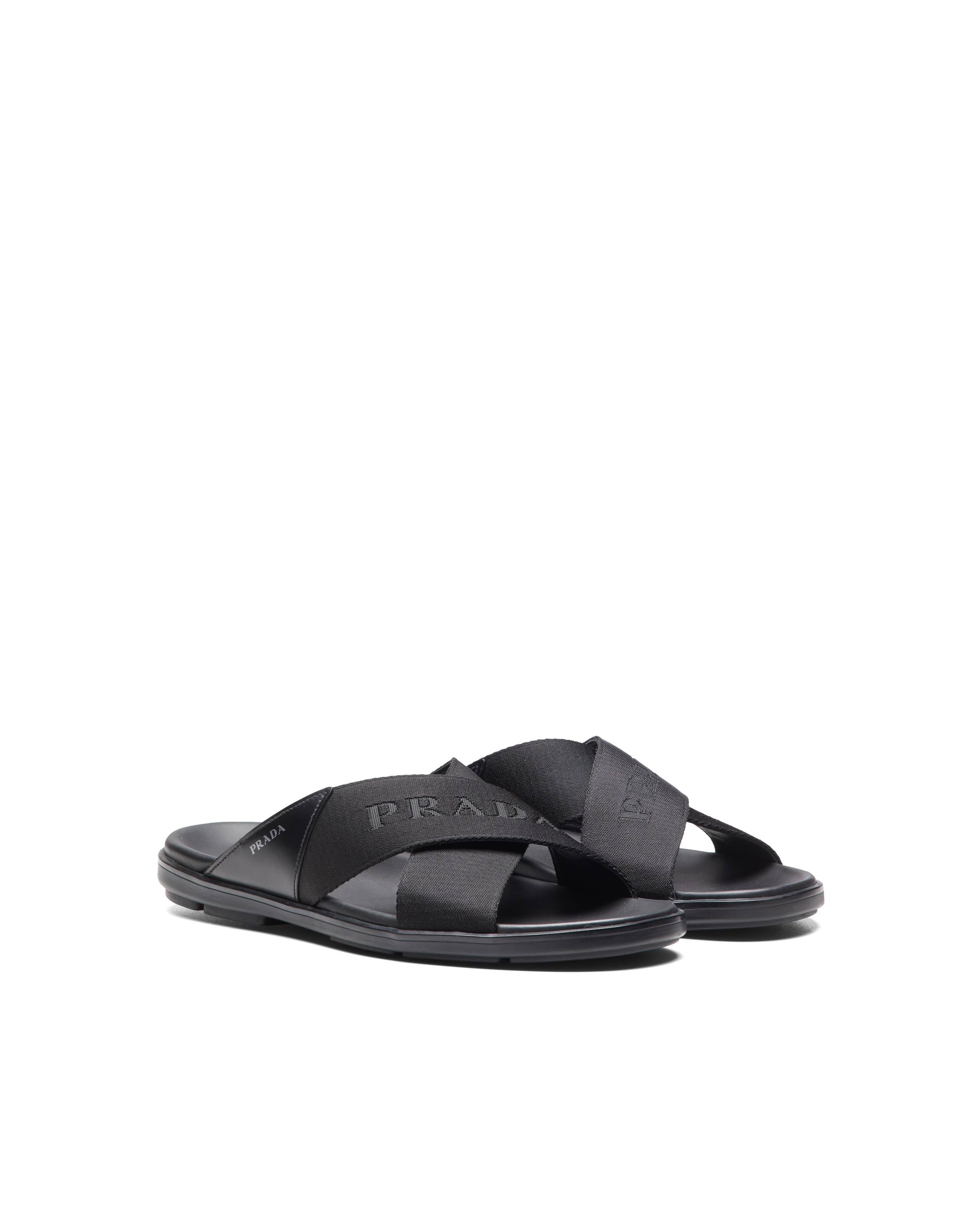 Easygoing Summer: Men's Prada Slide Sandals