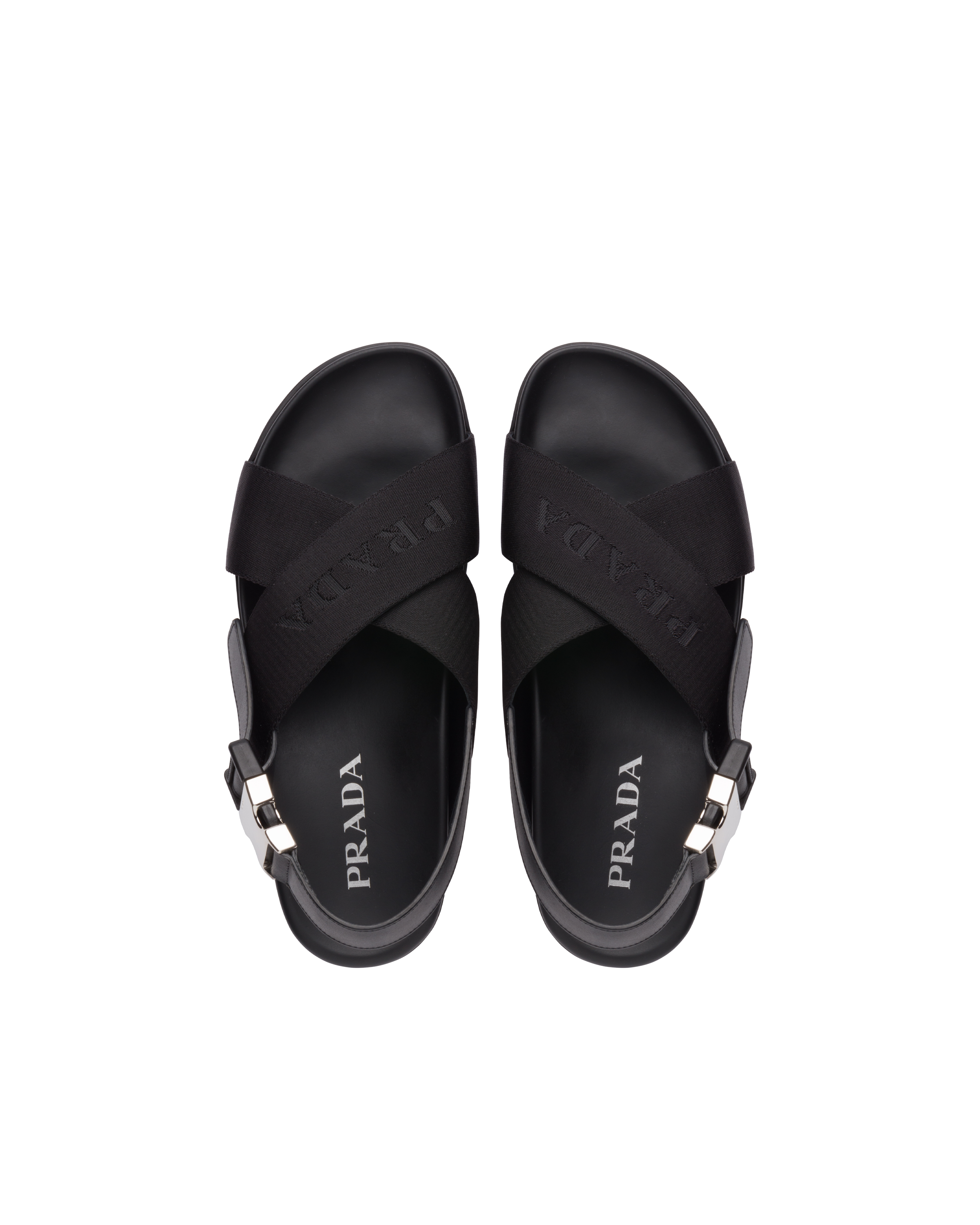 prada slip on sandals