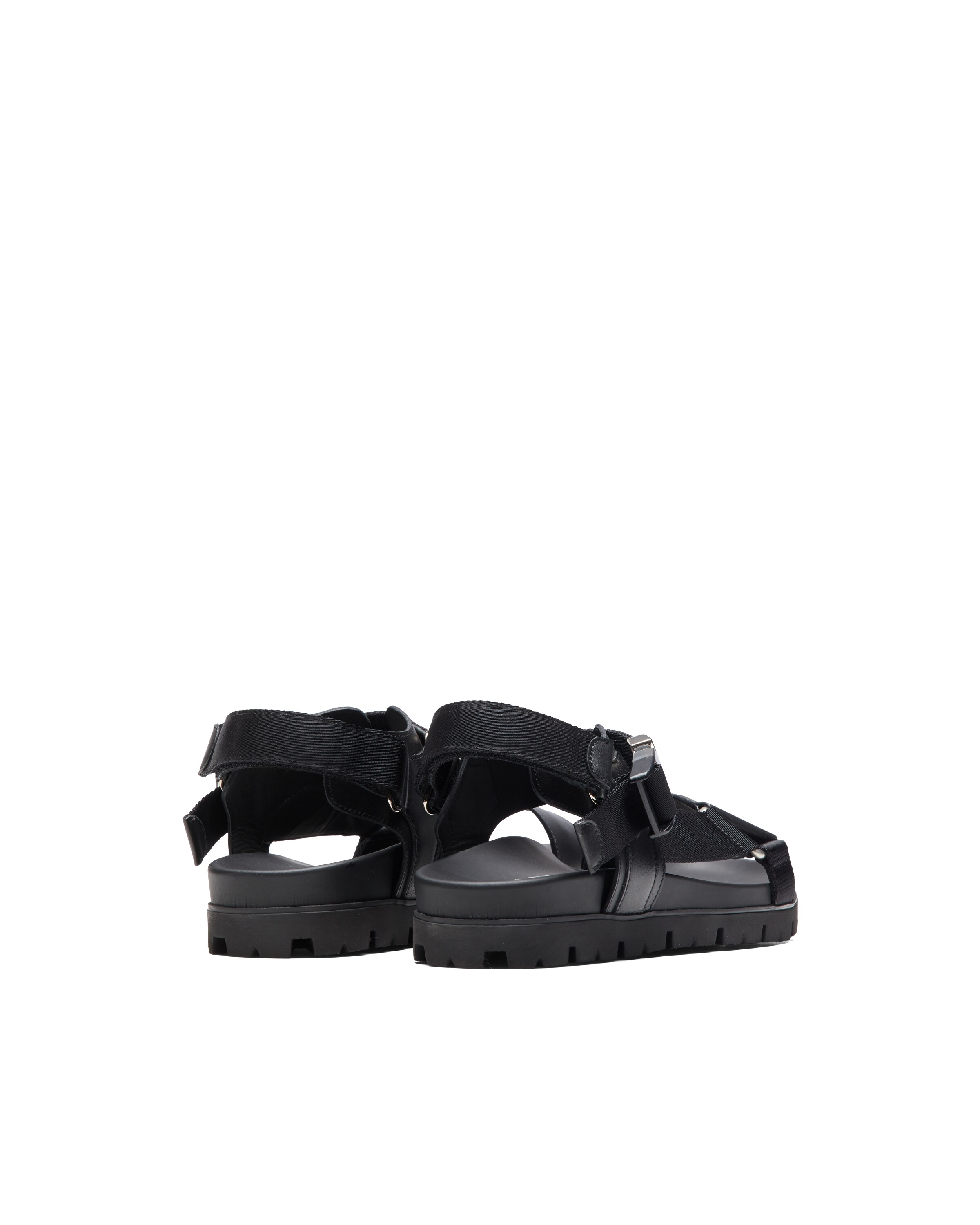 prada sporty nylon band strap sandals