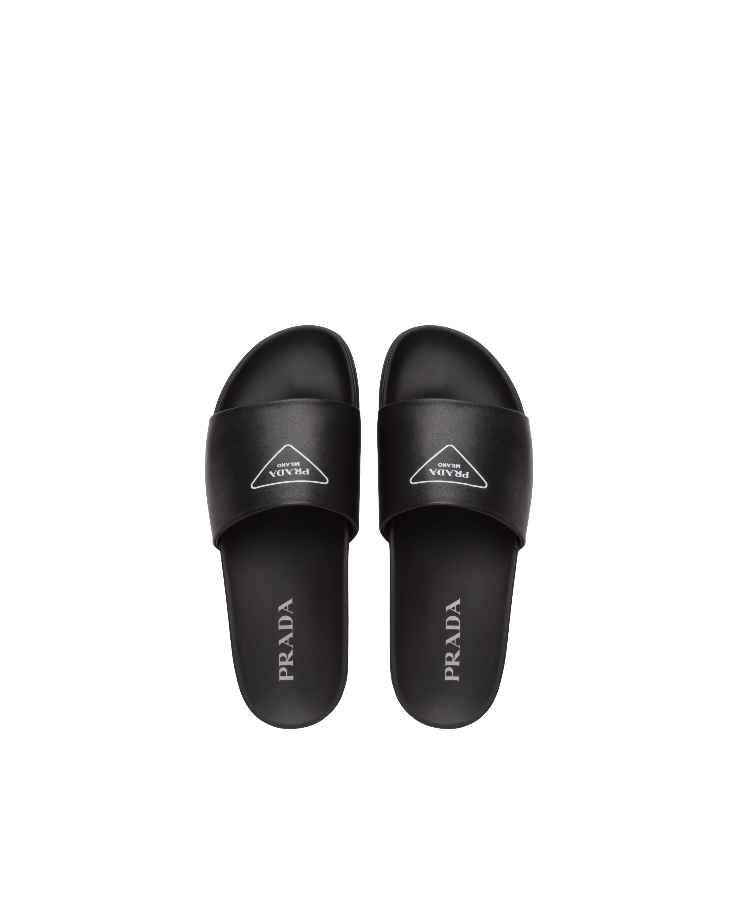 Prada slip on store sandals