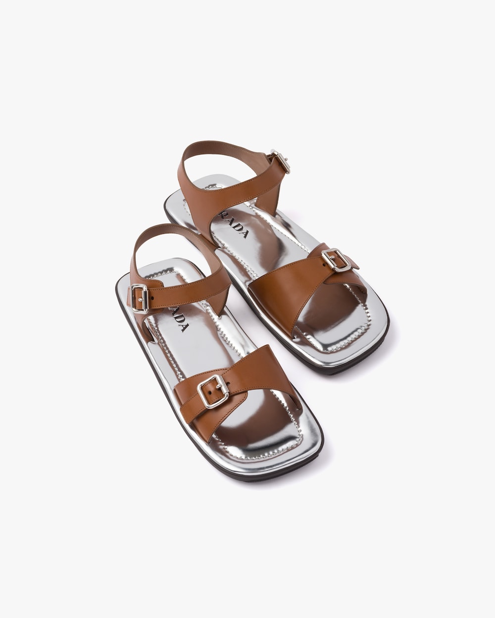 prada double strap sandals