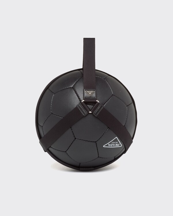 Ballon de football en cuir Saffiano Ballon de football en cuir Saffiano