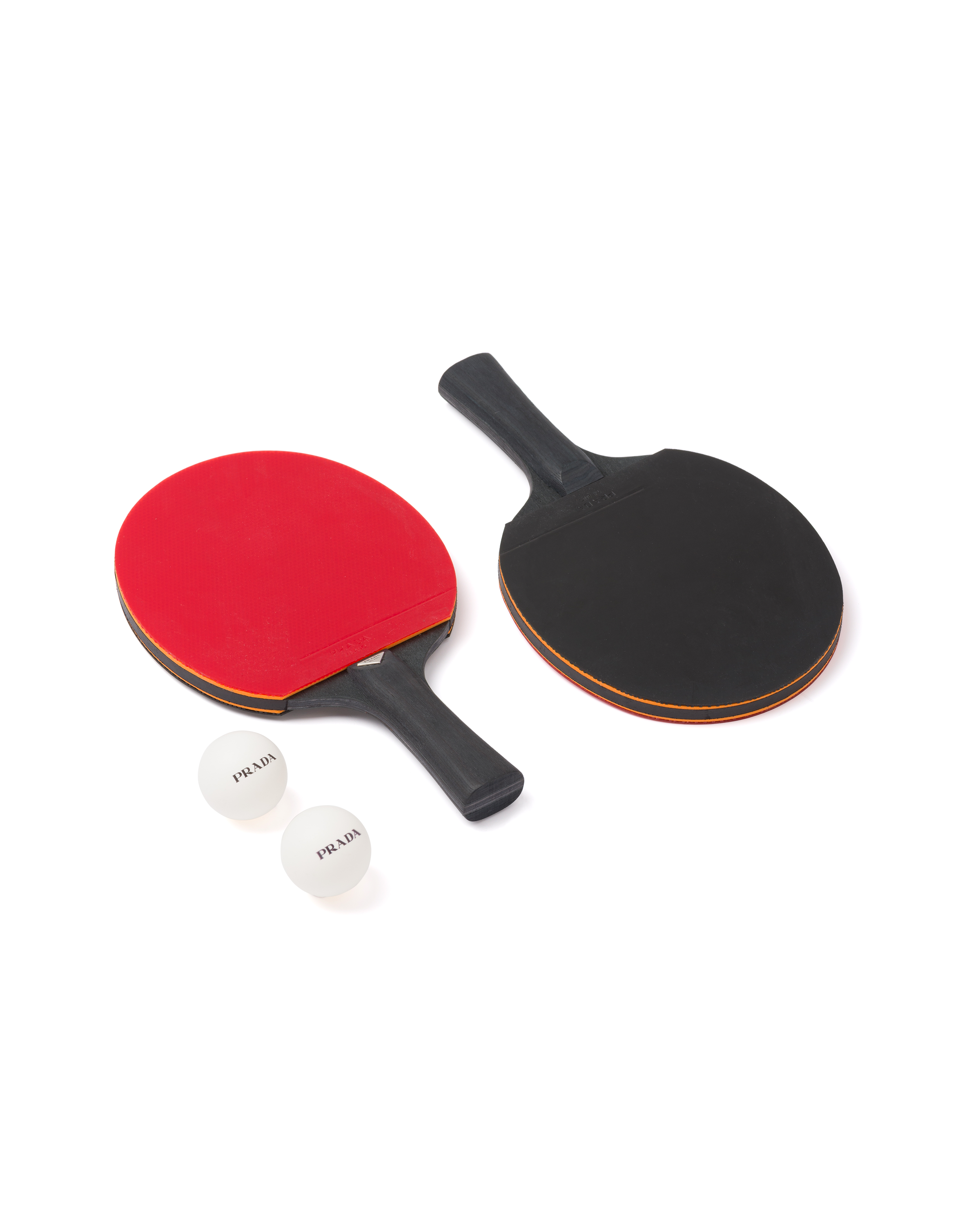 Prada Ping-pong Paddles In Black