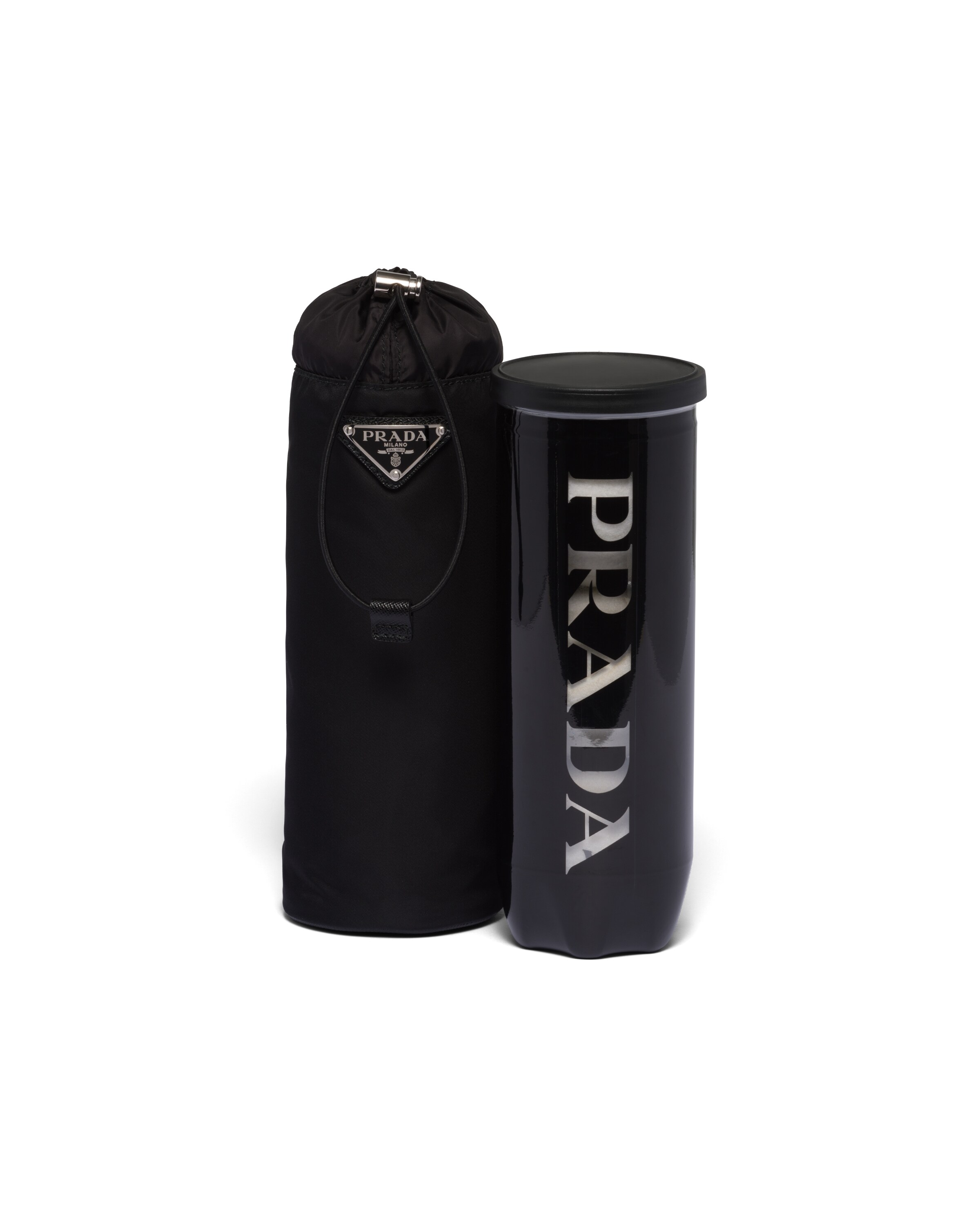 Prada Contenitore Palline Da Padel, , Nero