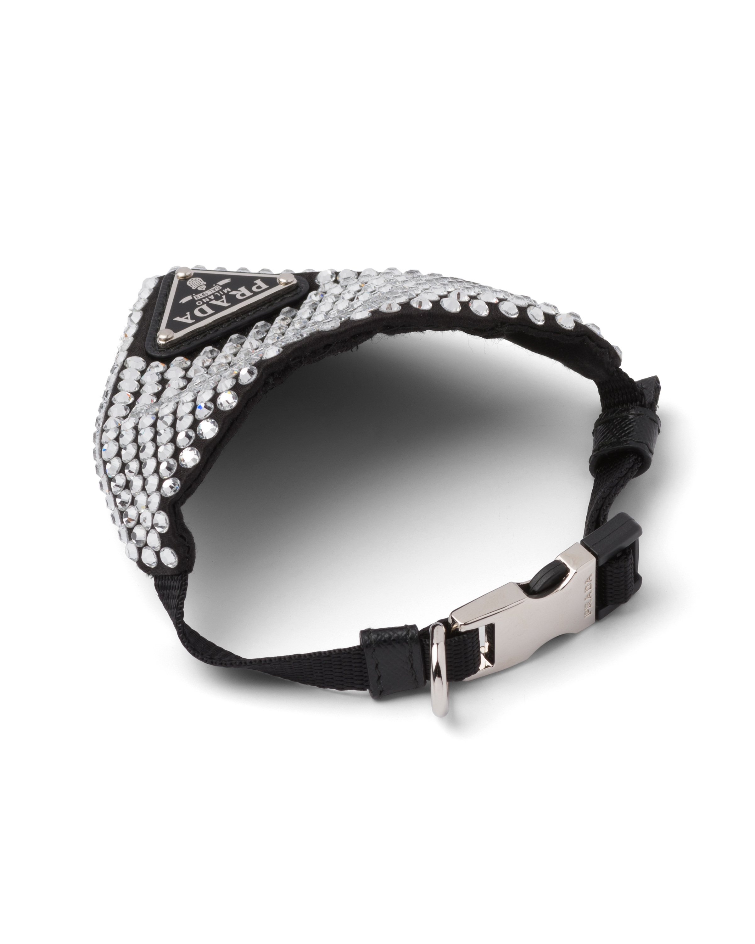 prada saffiano dog collar