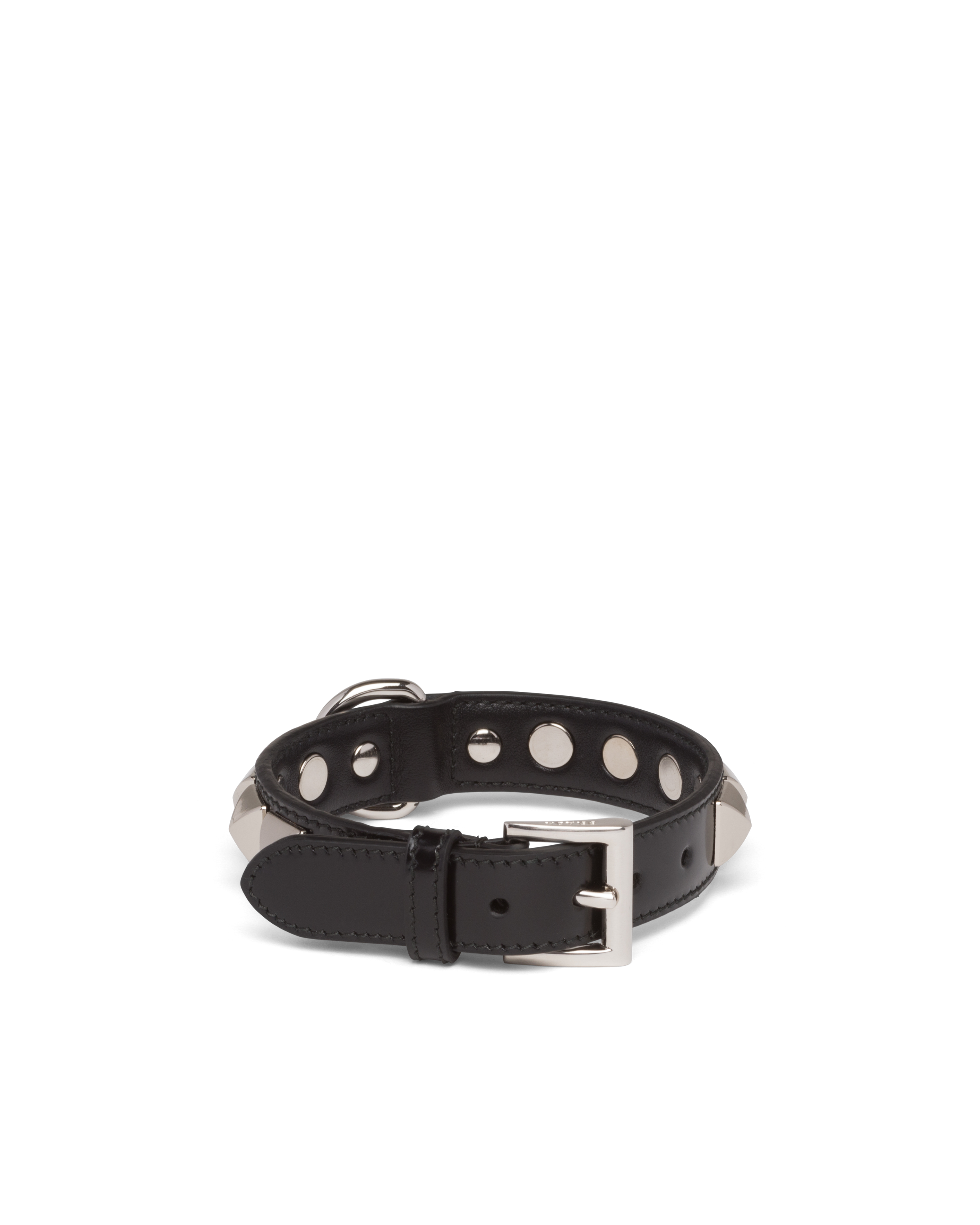 prada saffiano dog collar