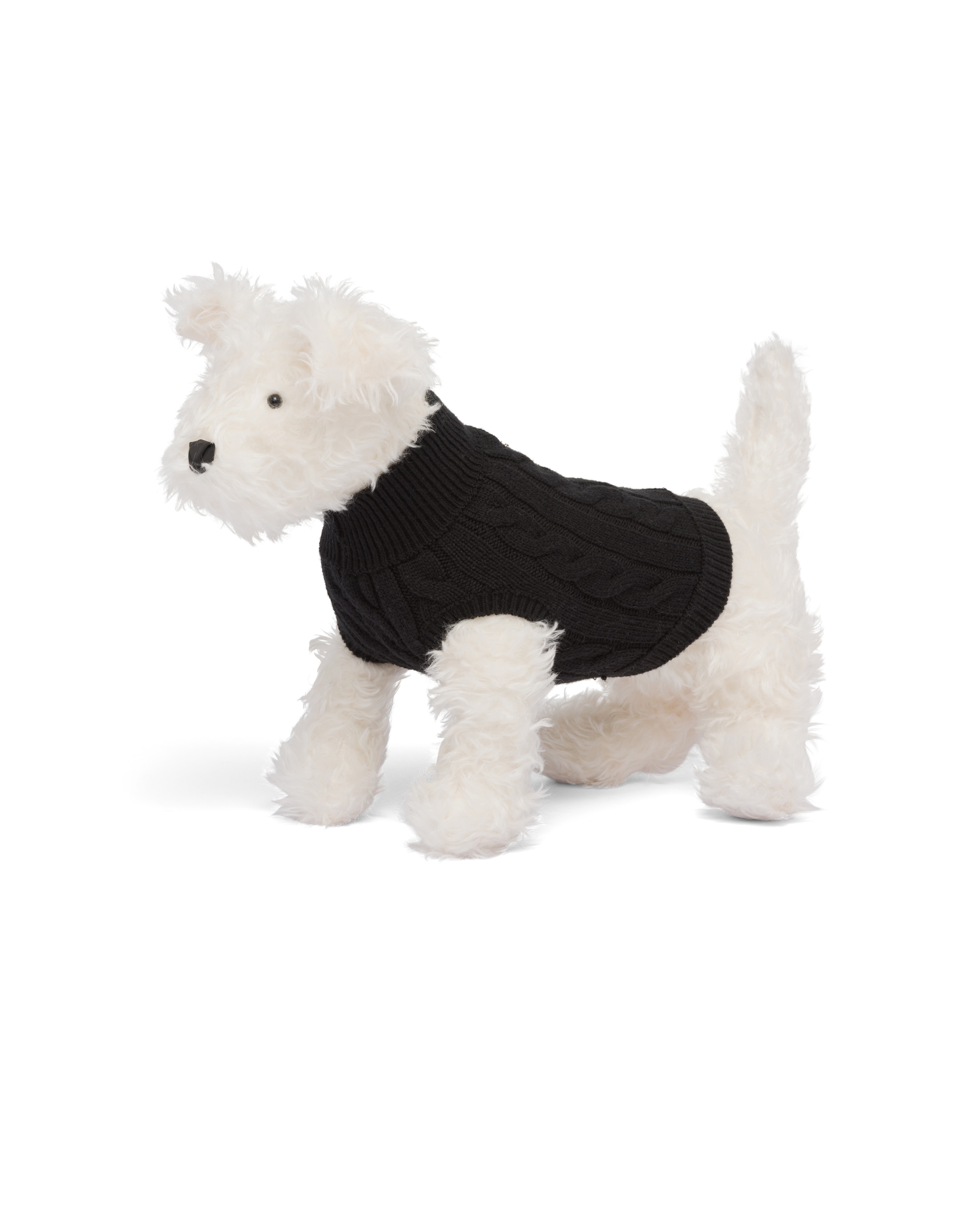 Prada Wool Jumper In Black
