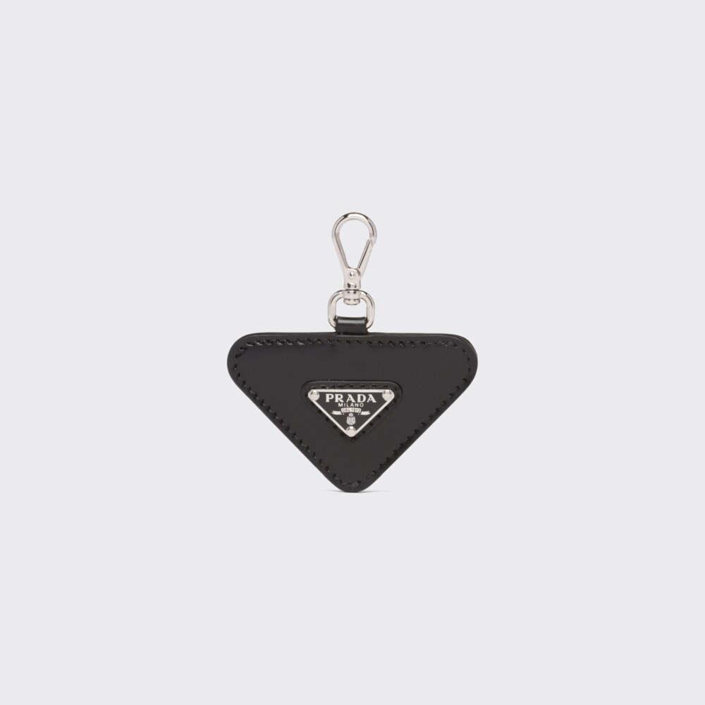 Prada Brushed leather name tag for pet 1