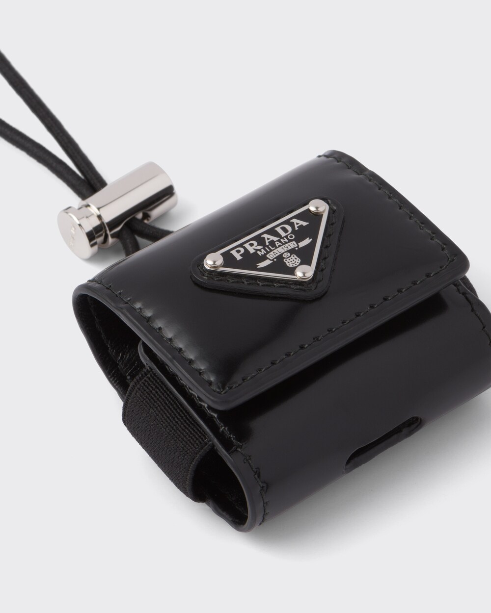 Devia - Cover Airpods Pelle Coccodrillo Moschettone Magnete Devia Lux  Series Nera - ePRICE