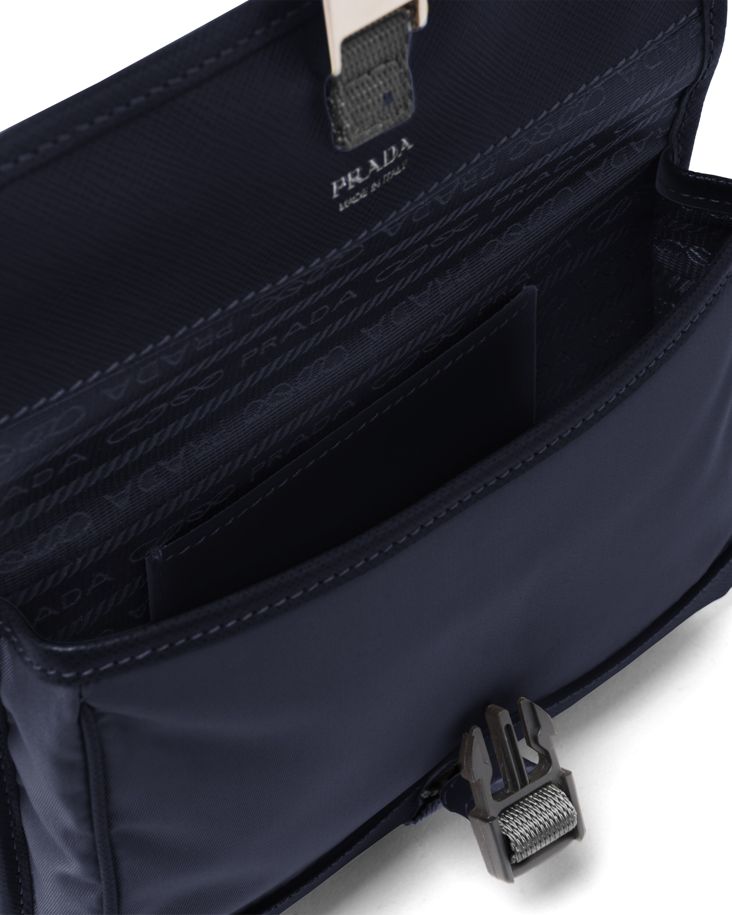 ReNylon and Saffiano leather smartphone case Prada