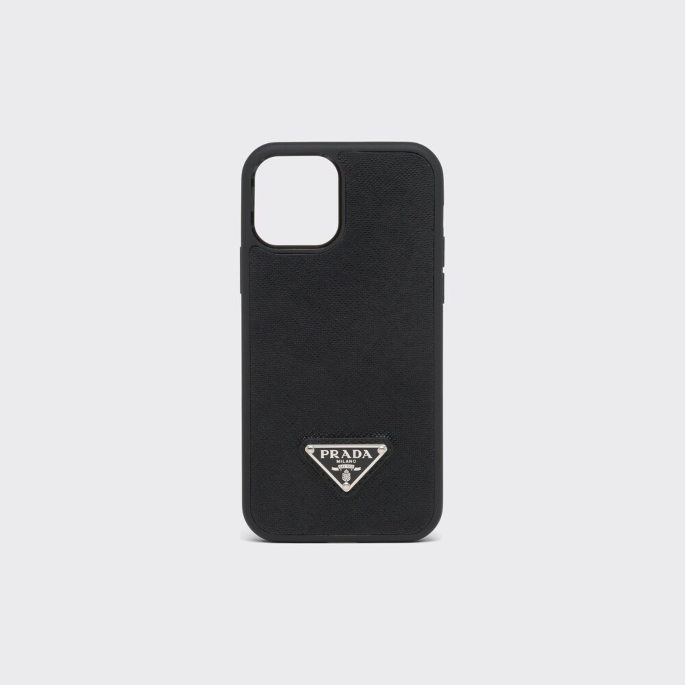 Prada Saffinao皮革iPhone 12及12 Pro手機套 1