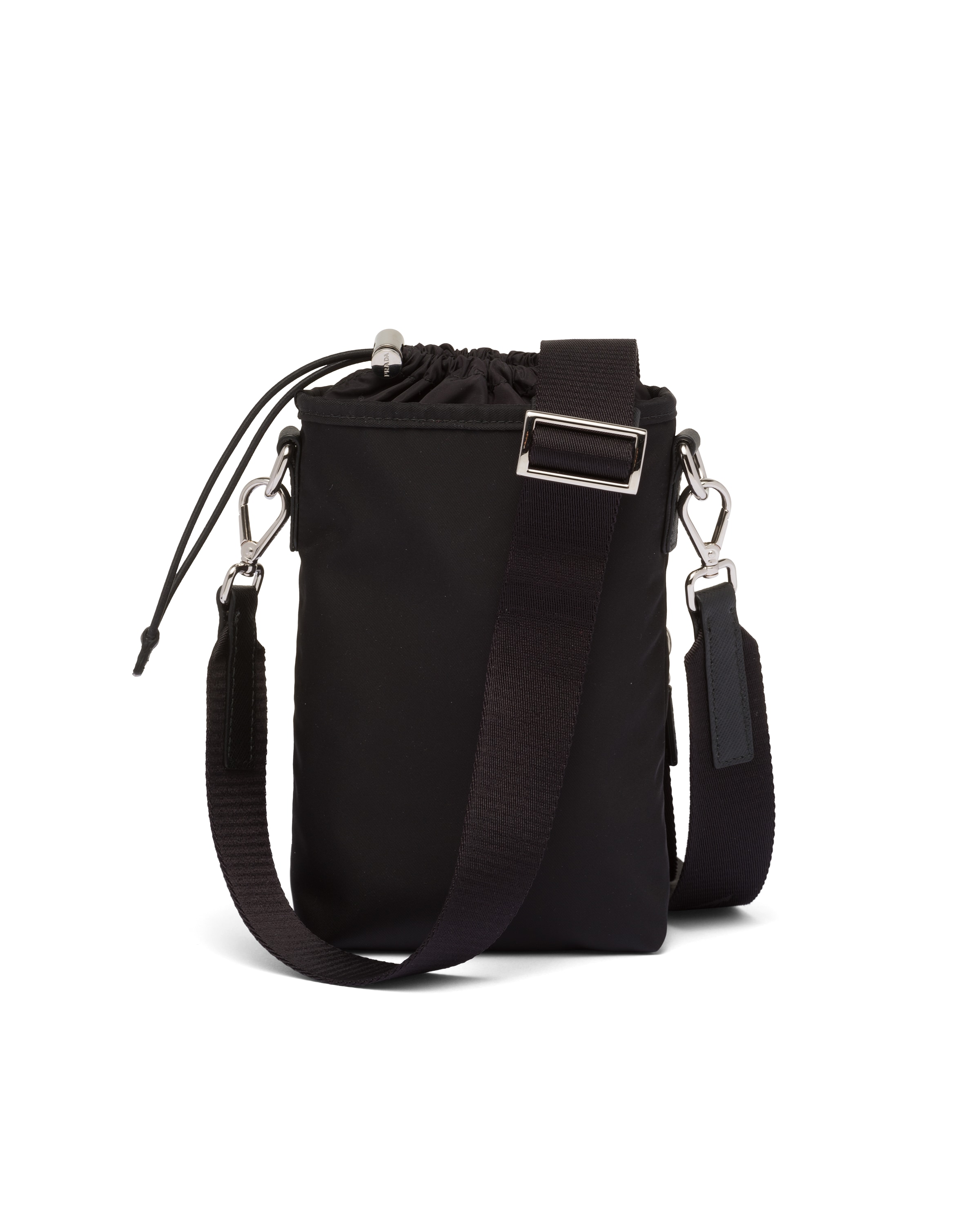 Prada Re-nylon Smartphone Case In Black