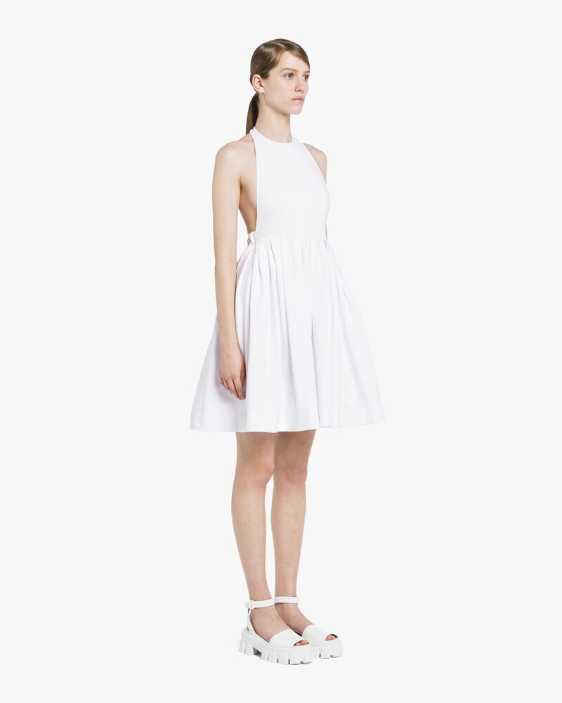 white prada dress