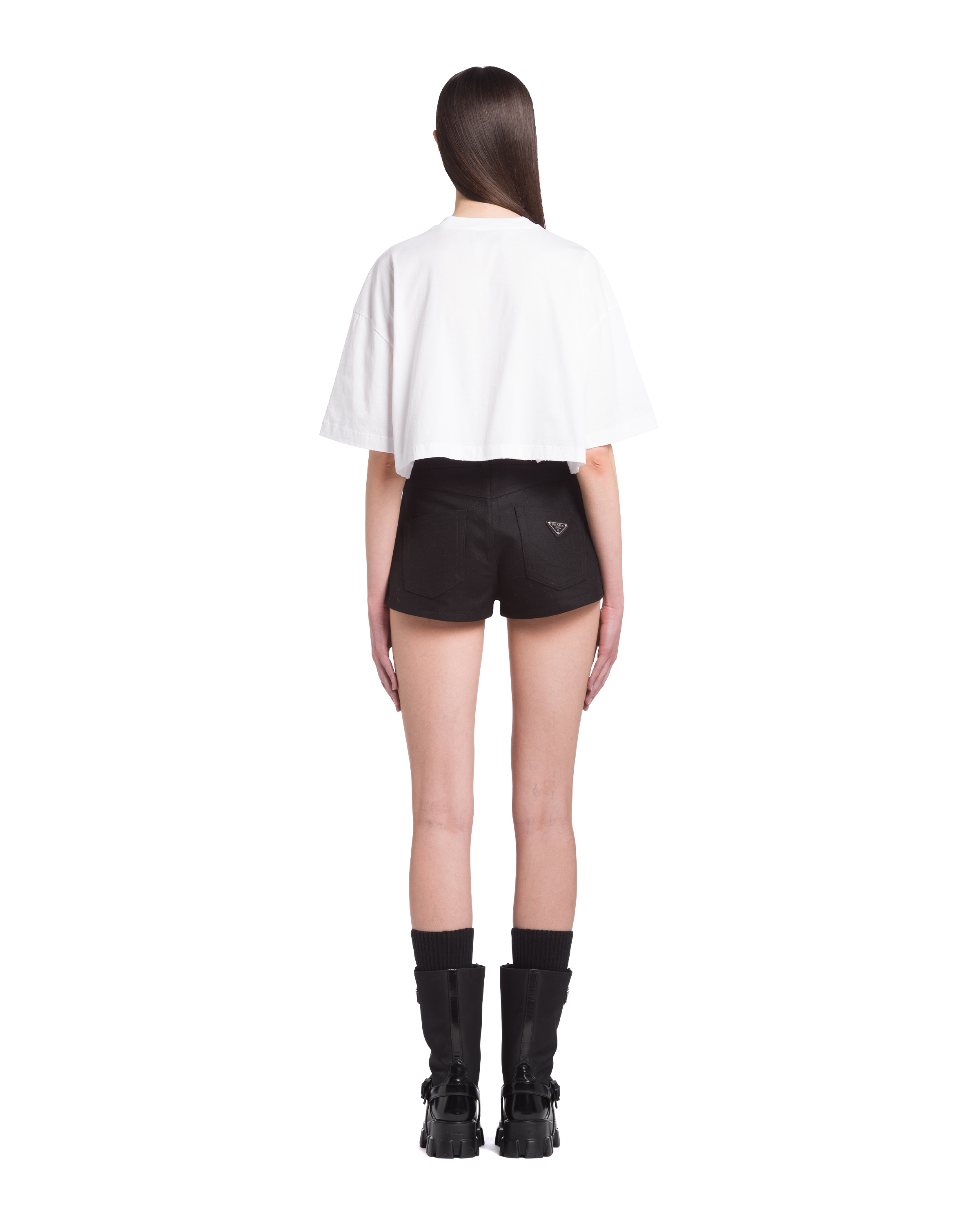 Prada تيشيرت جيرسيه قصير 4